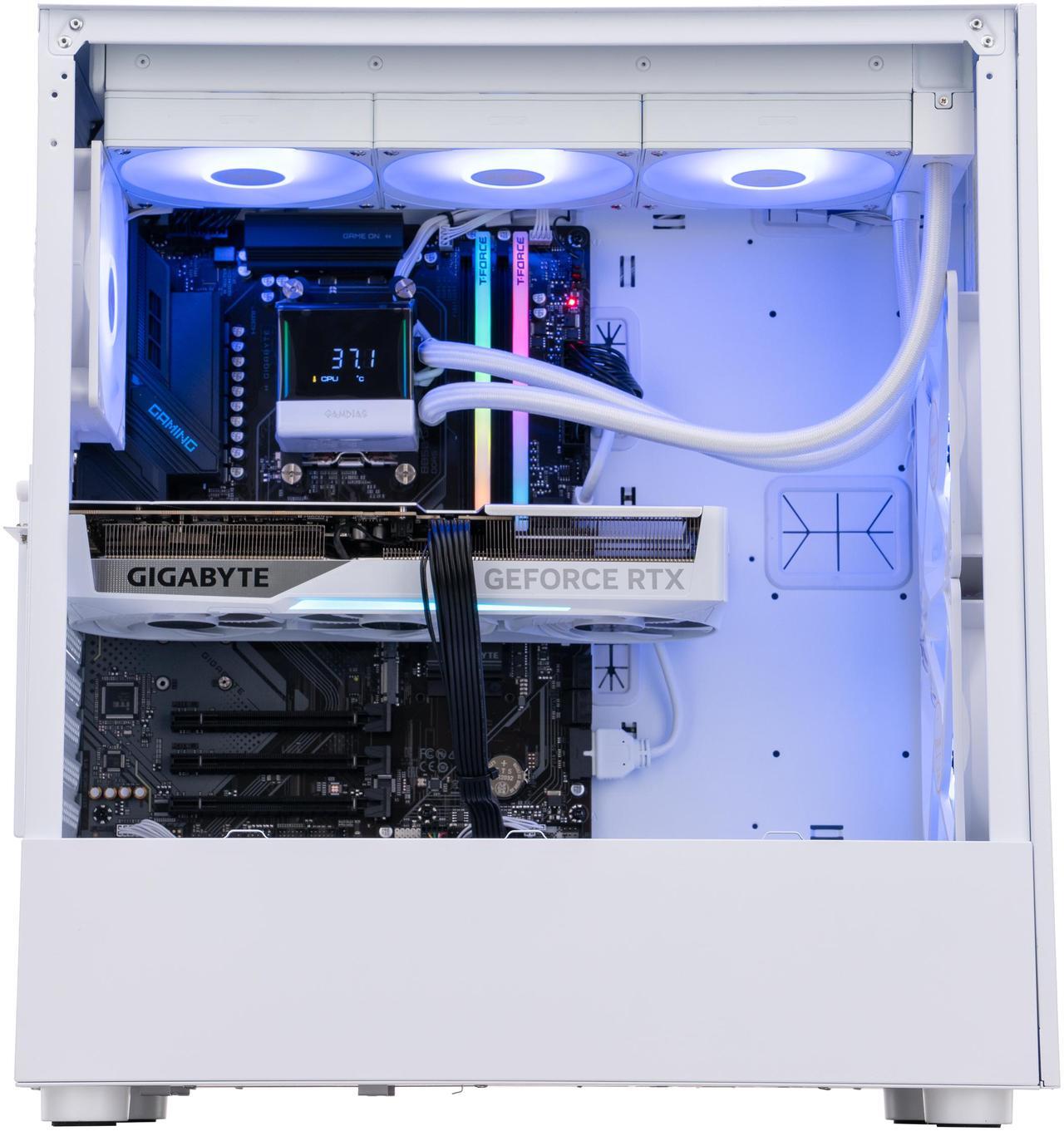 Alt view image 4 of 8 - ABS Aeolian Ruby Gaming PC - Windows 11 - AMD Ryzen 7 7800X3D - GeForce RTX 5070 Ti - DLSS 4 - AI-Powered Performance - 32GB DDR5 6000MHz - 2TB M.2 NVMe SSD - AR7800X3D5070TI