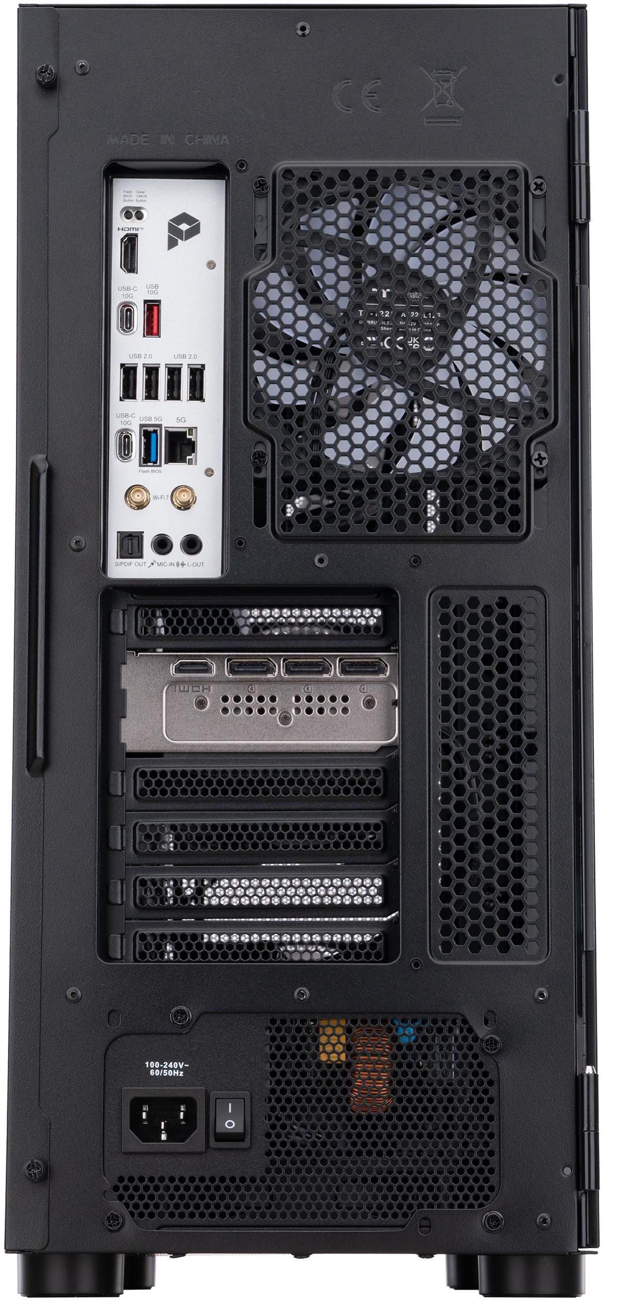 Alt view image 6 of 8 - ABS Eurus Ruby Gaming PC - Windows 11 - AMD Ryzen 7 9800X3D - GeForce RTX 5080 - DLSS 4 - AI-Powered Performance - 32GB DDR5 6400MHz - 2TB M.2 NVMe SSD - ER9800X3D50806