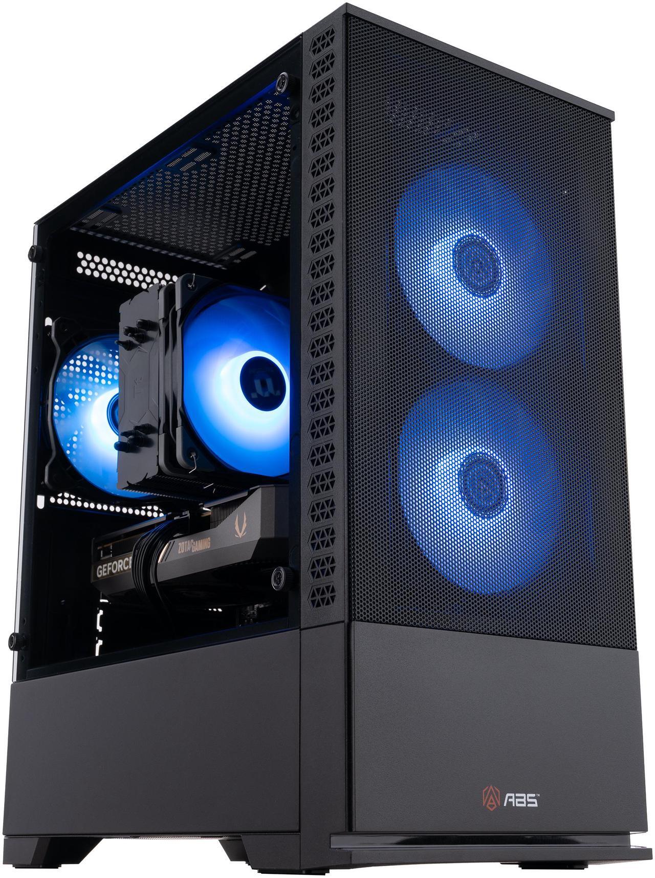 Alt view image 2 of 8 - ABS Cyclone Aqua Gaming PC - Windows 11 - Intel Core i7-14700F - GeForce RTX 5060 - DLSS 4 - AI-Powered Performance - 32GB DDR5 6000MHz - 1TB M.2 NVMe SSD - CA14700F5060
