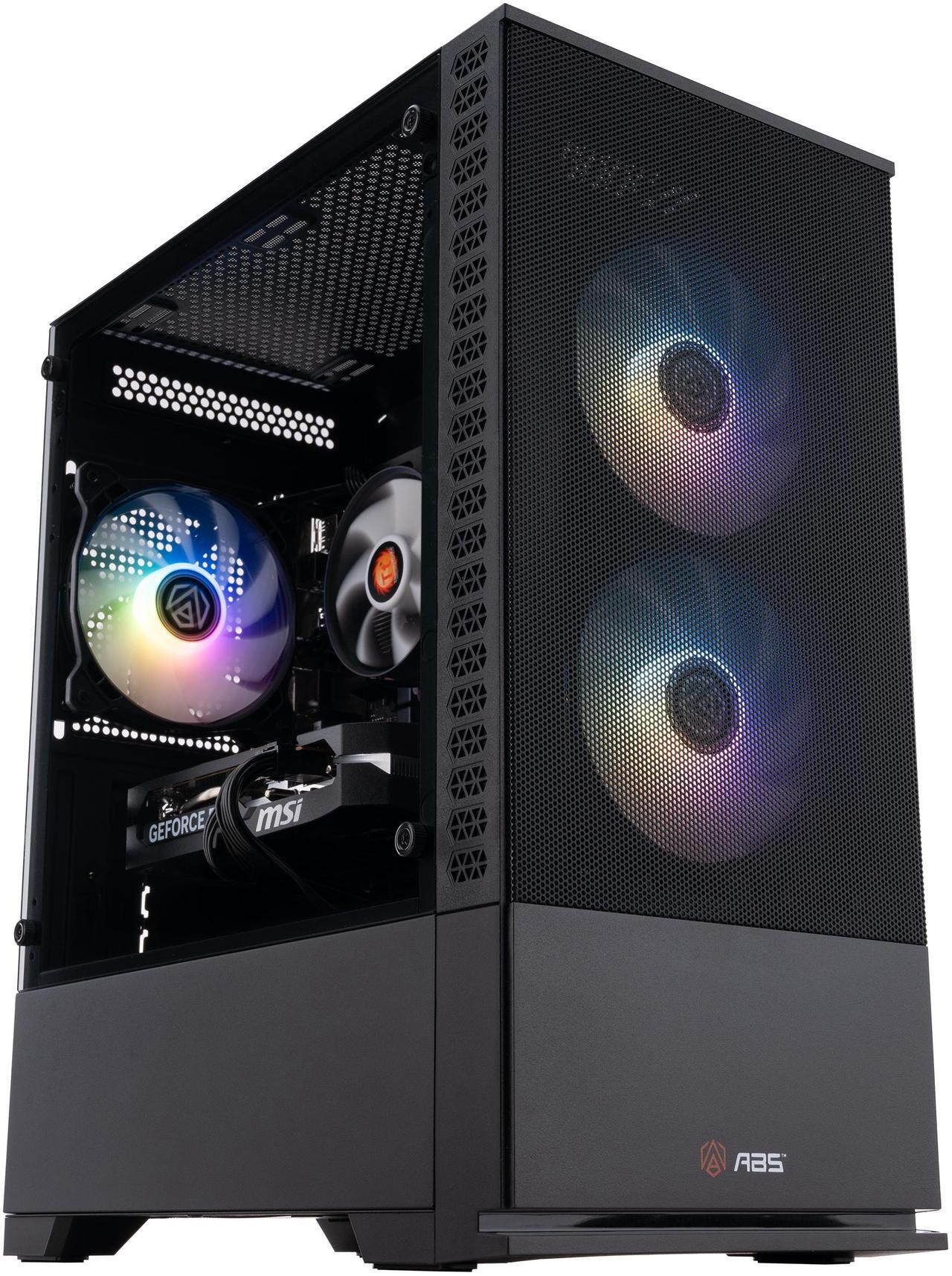 Alt view image 2 of 8 - ABS Cyclone Ruby Gaming PC - Windows 11 - AMD Ryzen 5 9600X - GeForce RTX 5060 - DLSS 4 - AI-Powered Performance - 32GB DDR5 6000MHz - 1TB M.2 NVMe SSD - CR9600X5060