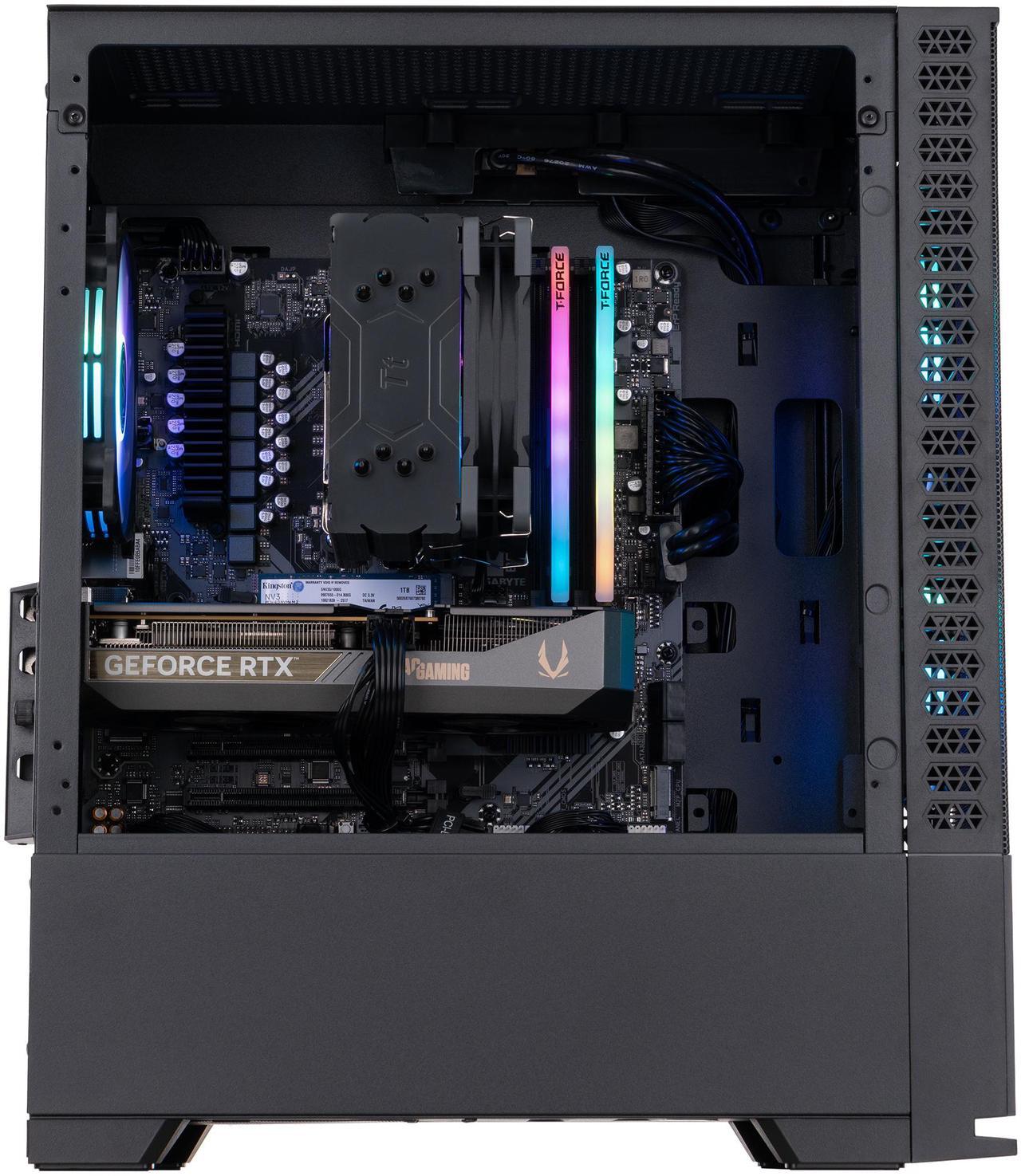 Alt view image 4 of 8 - ABS Cyclone Ruby Gaming PC - Windows 11 - AMD Ryzen 7 9700X - GeForce RTX 5060 - DLSS 4 - AI-Powered Performance - 32GB DDR4 3200MHz - 1TB M.2 NVMe SSD - CR9700X5060