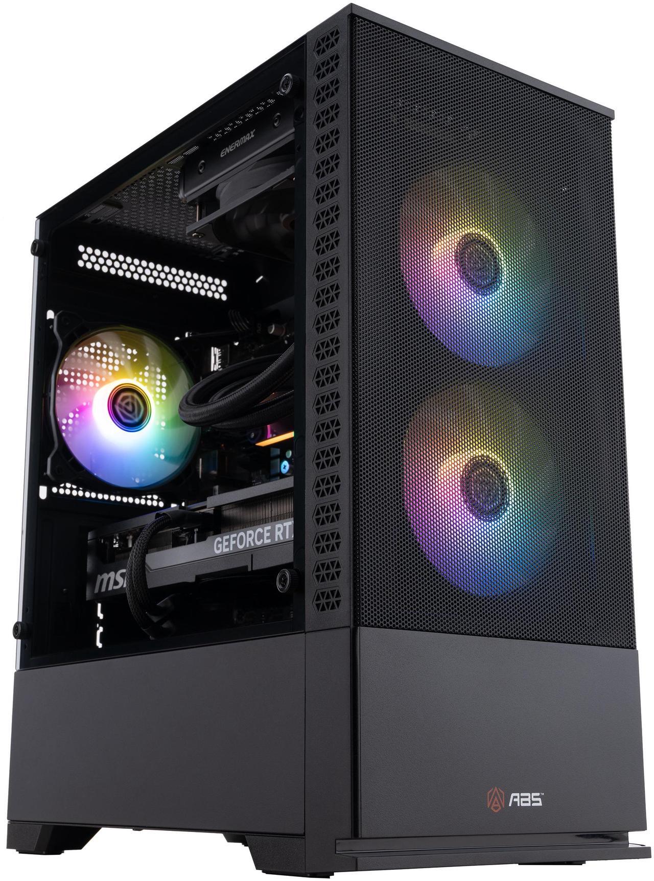 Alt view image 2 of 8 - ABS Cyclone Ruby Gaming PC - Windows 11 - AMD Ryzen 7 7800X3D - GeForce RTX 5070 - DLSS 4 - AI-Powered Performance - 32GB DDR5 6000 - 1TB M.2 NVMe SSD - CR7800X3D5070