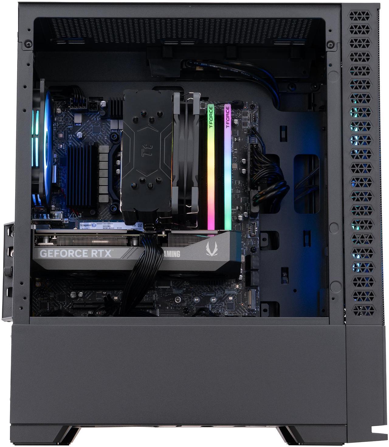 Alt view image 4 of 8 - ABS Cyclone Aqua Gaming PC - Windows 11 - Intel Core i7-14700F - GeForce RTX 5060 Ti - DLSS 4 - AI-Powered Performance - 32GB DDR5 6000 - 1TB M.2 NVMe SSD - CA14700F5060TI3