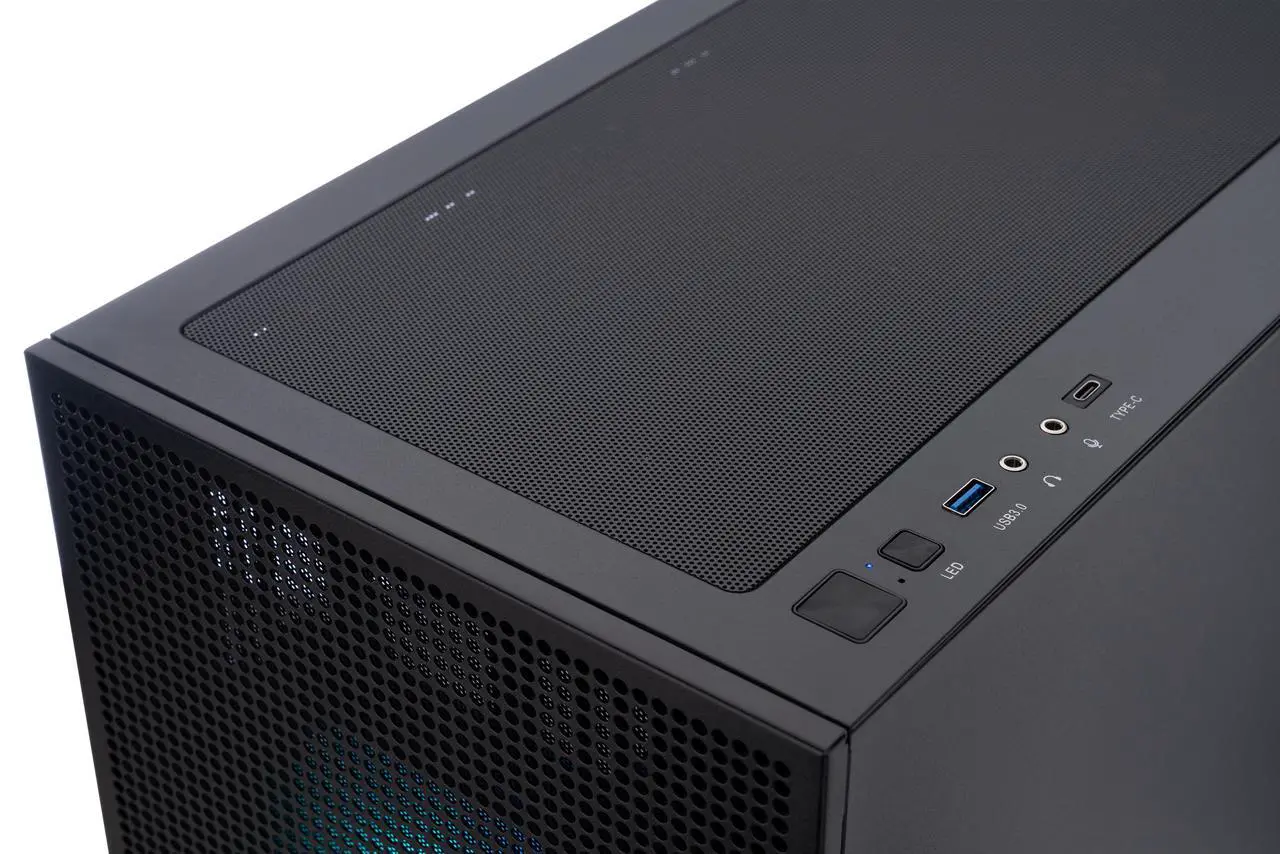 Alt view image 5 of 8 - ABS Aeolian Aqua Gaming PC - Windows 11 - Intel Core Ultra 7 265KF - GeForce RTX 5070 Ti - DLSS 4 - AI-Powered Performance - 32GB DDR5 6000 - 2TB M.2 NVMe SSD - AA265KF5070TI