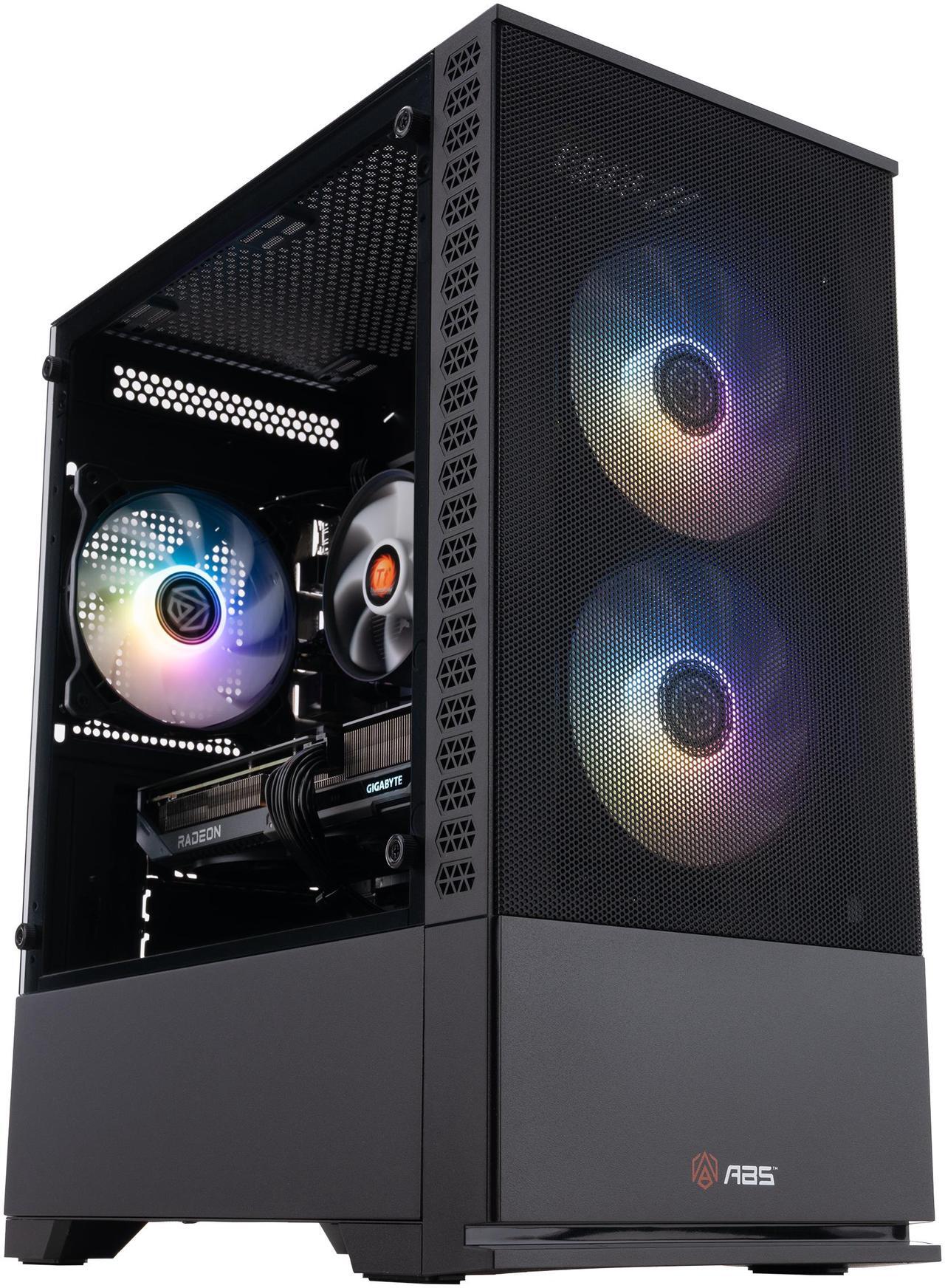 Alt view image 2 of 8 - ABS Cyclone Ruby Gaming PC - Windows 11 - AMD Ryzen 5 9600X - Radeon RX 9060 XT - 32GB DDR5 6000 - 1TB M.2 NVMe SSD - CR9600X9060