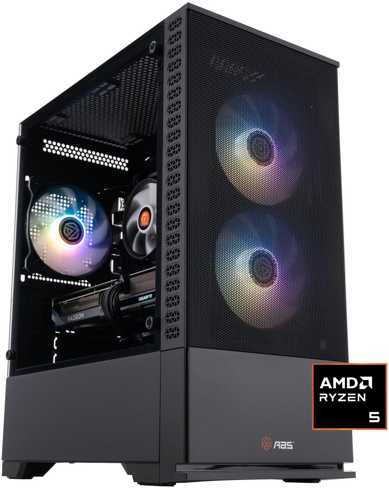 Main image of ABS Cyclone Ruby Gaming PC - Windows 11 - AMD Ryzen 5 9600X - Radeon RX 9060 XT - 32GB DDR5 6000 - 1TB M.2 NVMe SSD - CR9600X9060