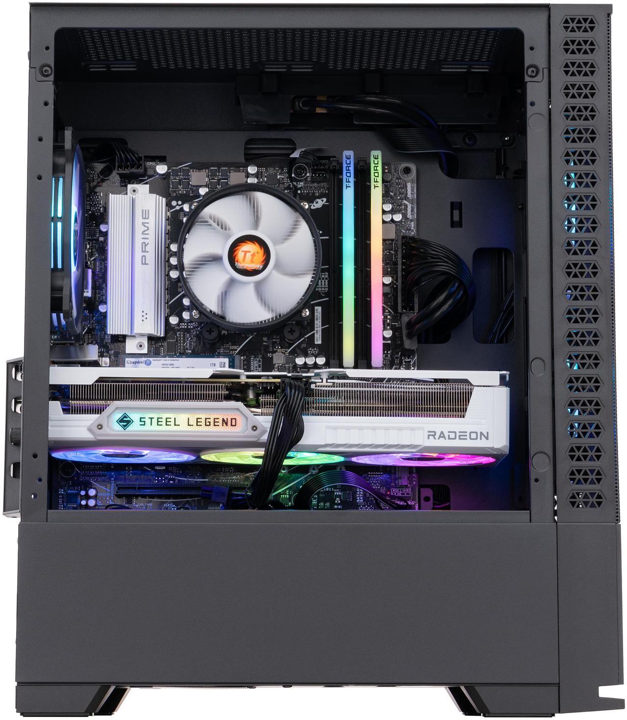 Alt view image 5 of 9 - ABS Cyclone Ruby Gaming PC - Windows 11 - AMD Ryzen 5 9600X - Radeon RX 9060 XT 16GB - 32GB DDR5 6000 - 1TB M.2 NVMe SSD - CR9600X9060XT16G