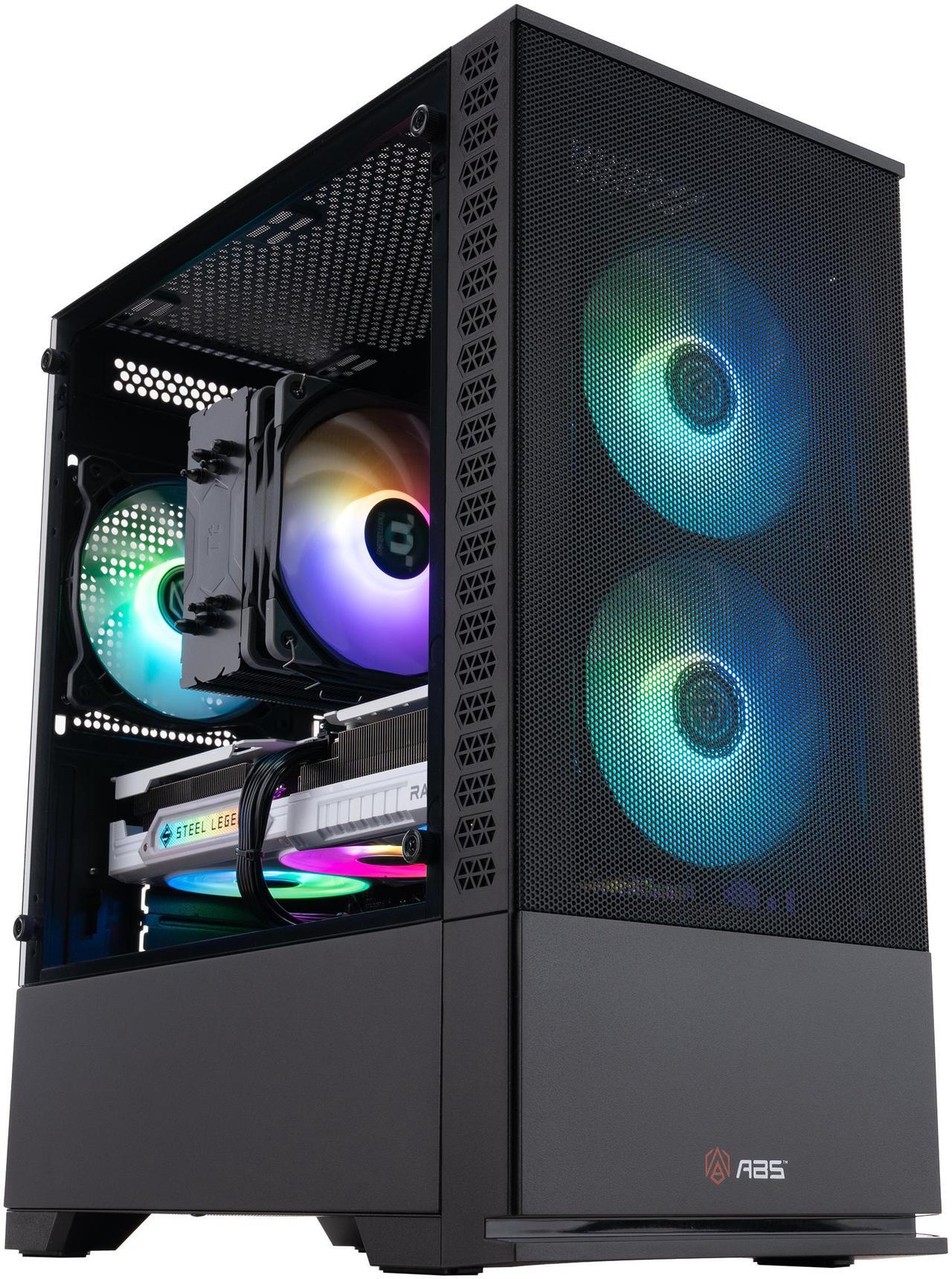 Alt view image 2 of 8 - ABS Cyclone Ruby Gaming PC - Windows 11 - AMD Ryzen 7 9700X - Radeon RX 9060 XT 16GB - 32GB DDR5 6000 - 1TB M.2 NVMe SSD - CR9700X9060XT16G