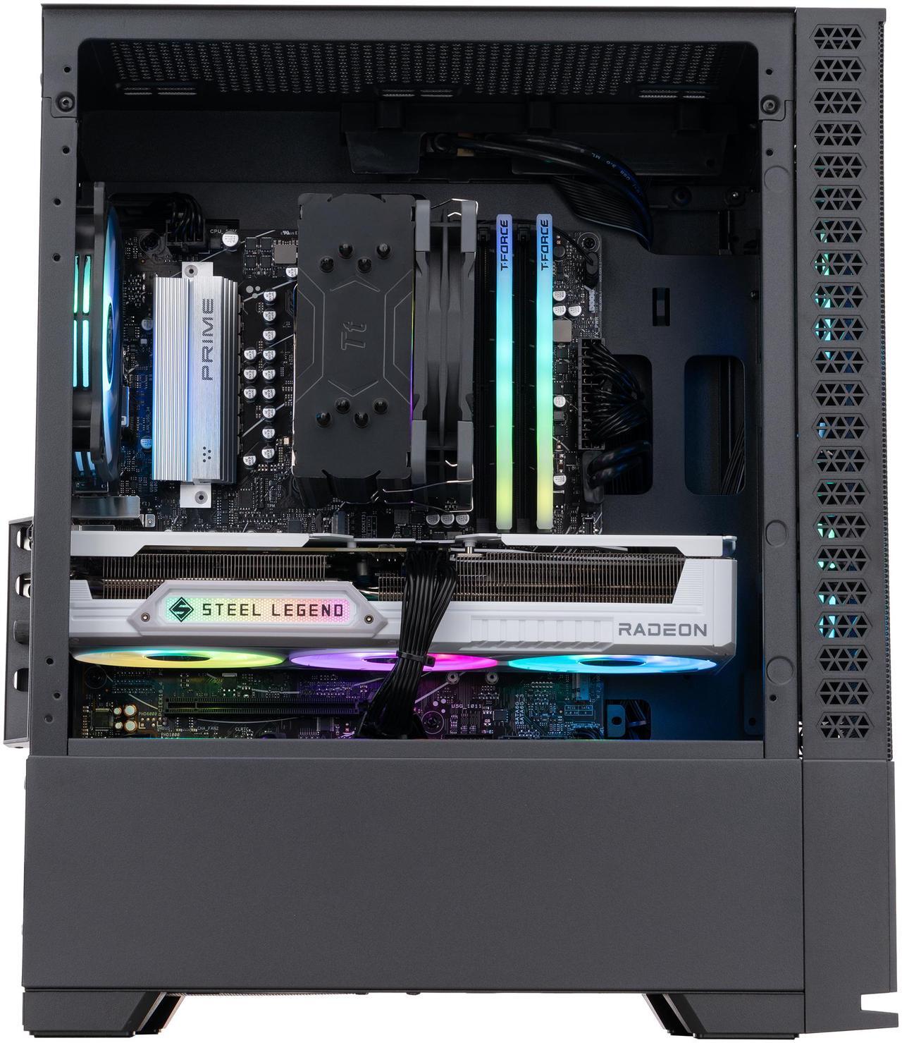 Alt view image 4 of 8 - ABS Cyclone Ruby Gaming PC - Windows 11 - AMD Ryzen 7 9700X - Radeon RX 9060 XT 16GB - 32GB DDR5 6000 - 1TB M.2 NVMe SSD - CR9700X9060XT16G