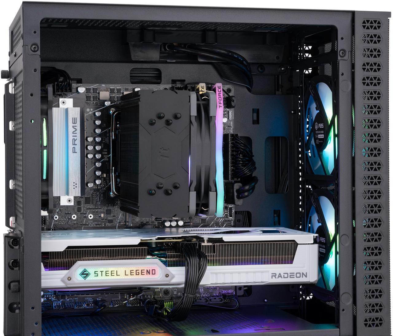 Alt view image 7 of 8 - ABS Cyclone Ruby Gaming PC - Windows 11 - AMD Ryzen 7 9700X - Radeon RX 9060 XT 16GB - 32GB DDR5 6000 - 1TB M.2 NVMe SSD - CR9700X9060XT16G