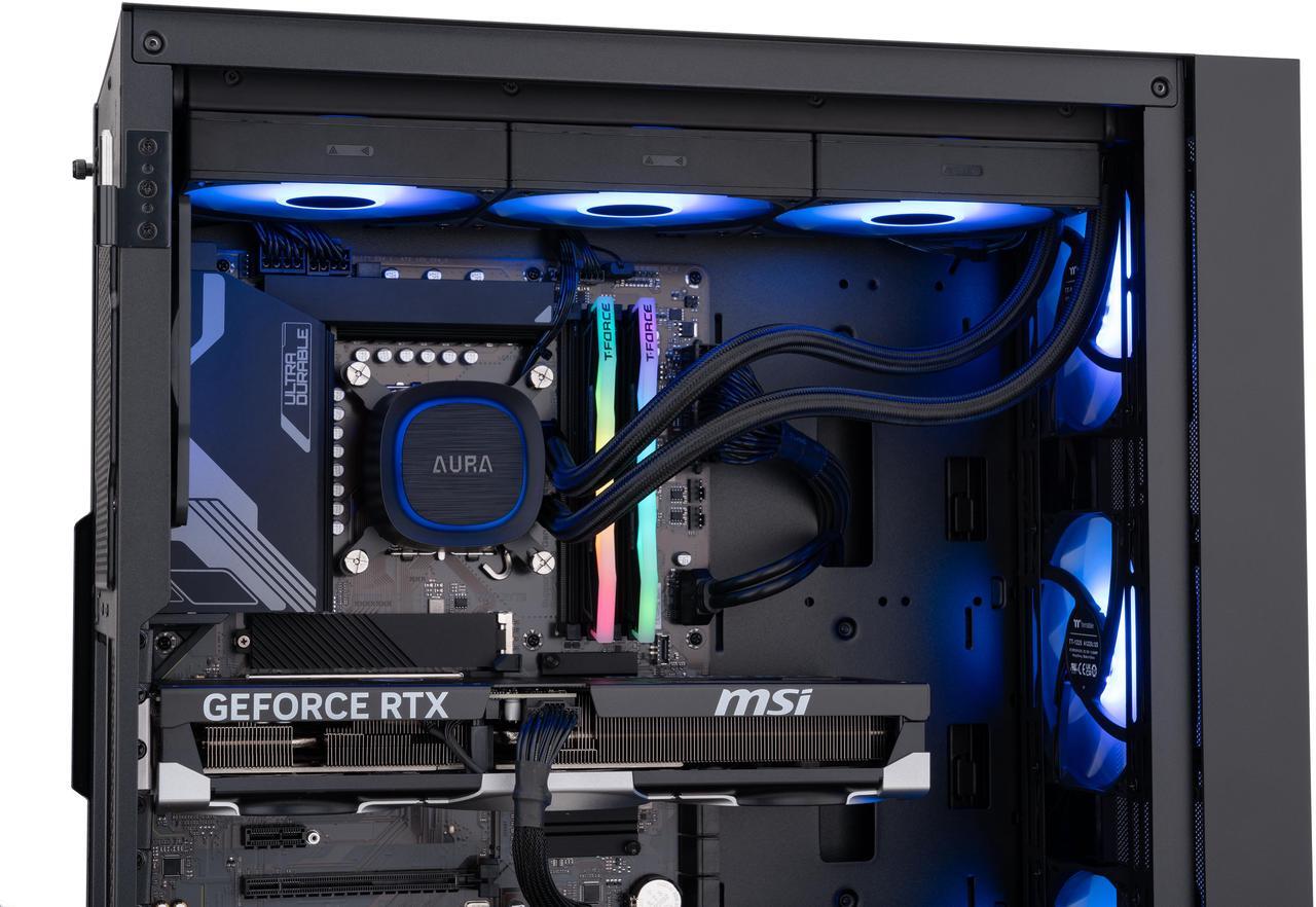 Alt view image 7 of 8 - ABS Eurus Ruby Gaming PC - Windows 11 - Intel Core i9-14900KF - GeForce RTX 5080 - DLSS 4 - AI-Powered Performance - 32GB DDR5 6400 - 2TB M.2 NVMe SSD - EA14900KF50802