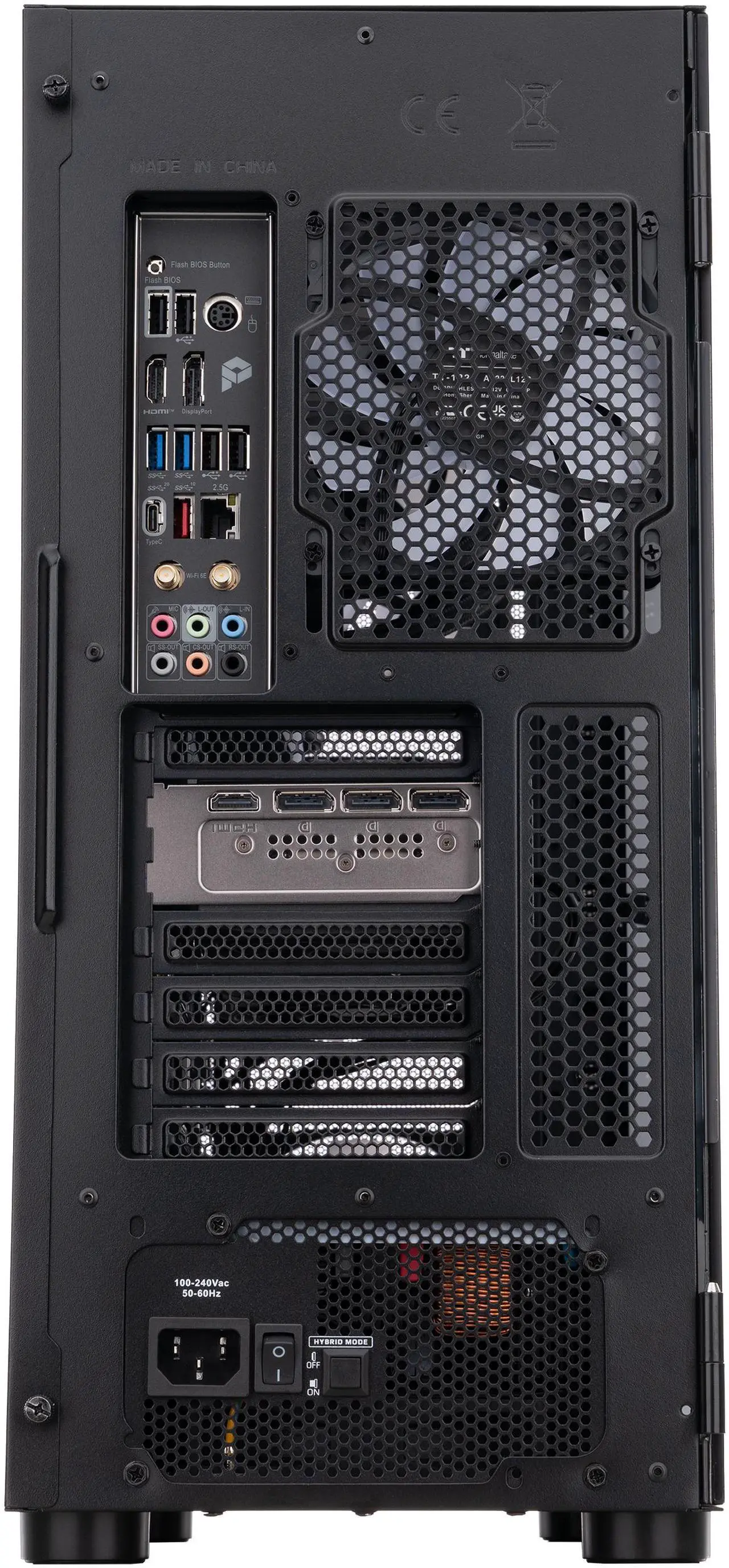 Alt view image 6 of 8 - ABS Eurus Aqua Gaming PC - Windows 11 - Intel Core i9-14900KF - GeForce RTX 5070 Ti -  DLSS 4 - AI-Powered Performance - 32GB DDR5 6400 - 2TB M.2 NVMe SSD - EA14900KF5070TI2
