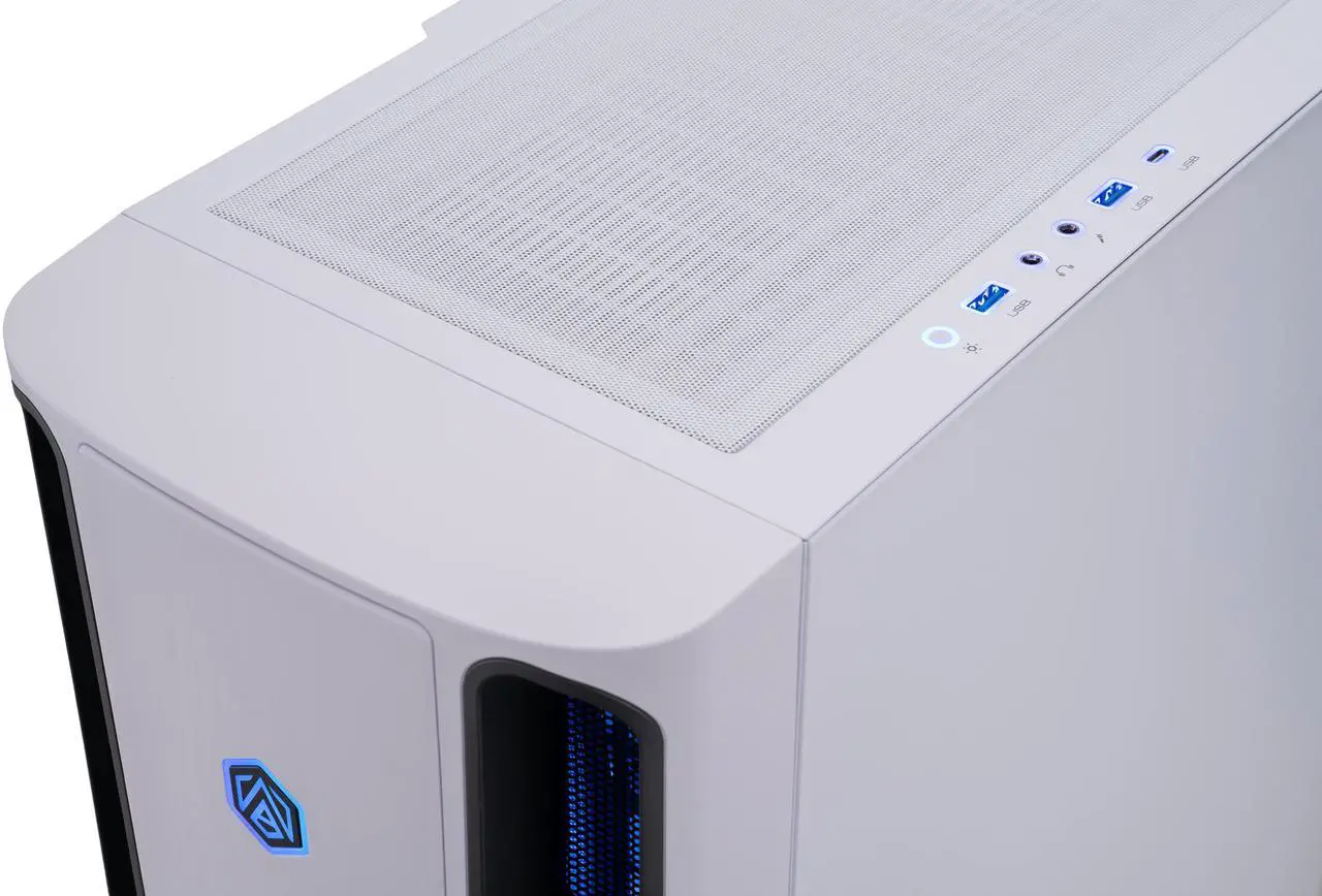 Alt view image 5 of 9 - ABS Kaze II Aqua Gaming PC - Windows 11 - Intel Core Ultra 7 265KF - GeForce RTX 5070 Ti 16GB - DLSS 4 - AI-Powered Performance - 32GB DDR5 6400 - 2TB M.2 SSD