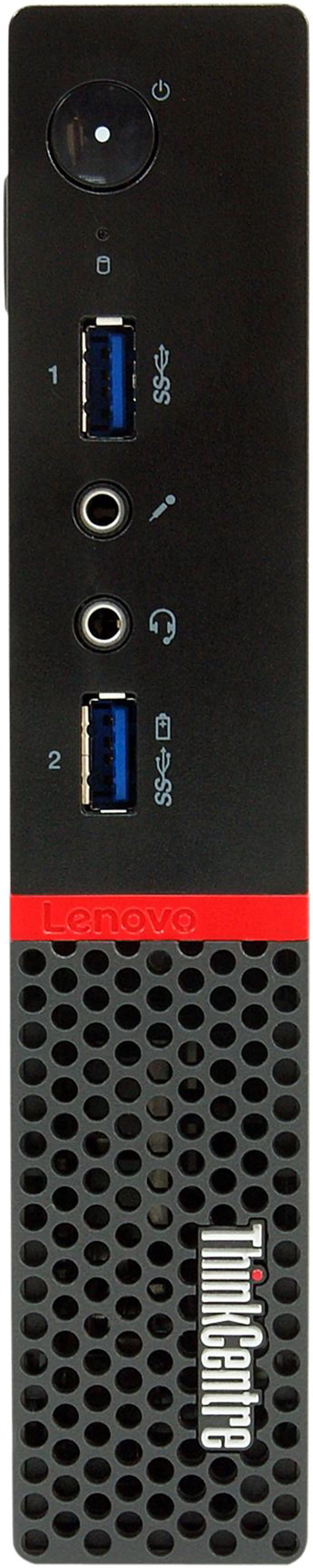 Main image of Lenovo Business Desktop ThinkCentre M700-TINY Intel Core i7-6700T 16GB DDR4 256GB SSD Intel HD Graphics 530 Windows 10 Pro 64-bit
