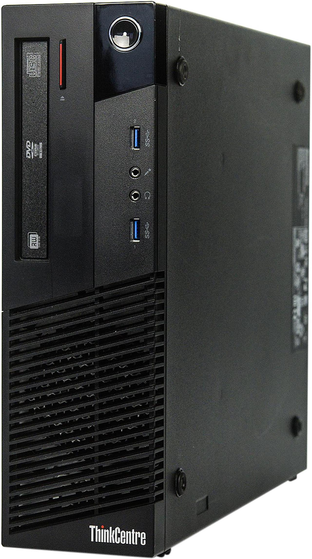 Main image of Lenovo ThinkCentre M93p Intel Core i5 4th Gen 4570 (3.20GHz) 8 GB DDR3 240 GB SSD Windows 10 Pro 64-bit
