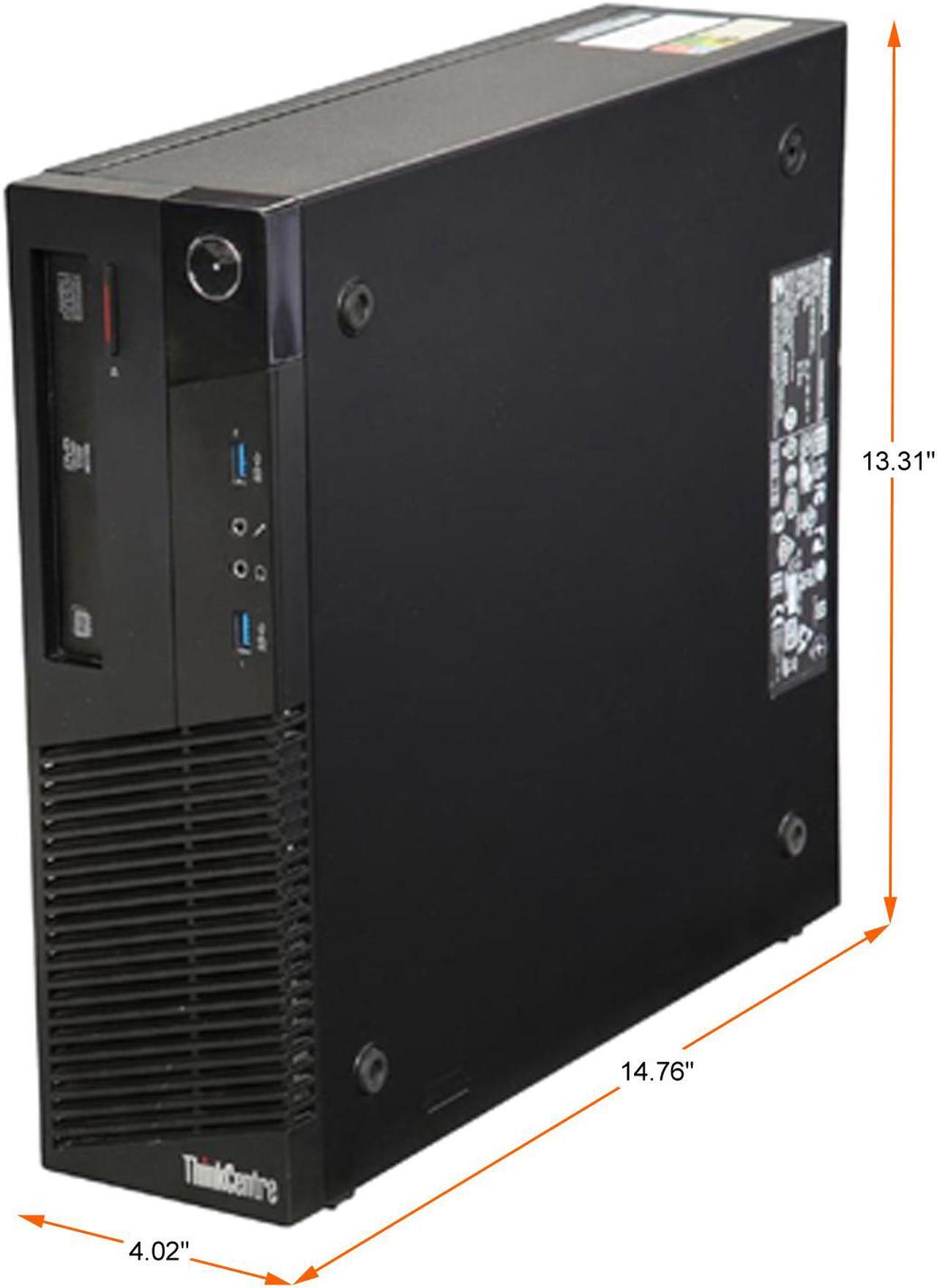 Alt view image 3 of 4 - Lenovo Business Desktop ThinkCentre M93P Intel Core i5-4570 8GB DDR3 500GB HDD Intel HD Graphics 4600 Windows 10 Pro 64-bit
