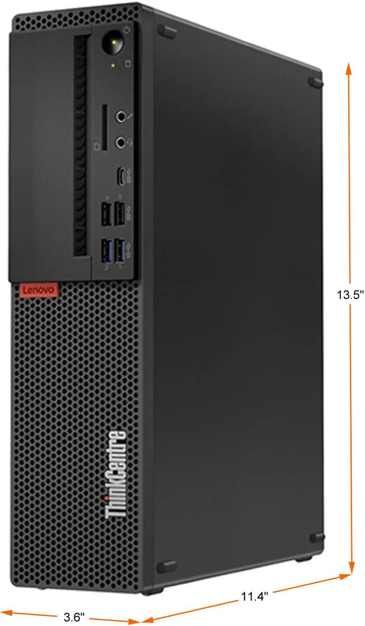 Alt view image 2 of 4 - Lenovo Business Desktop ThinkCentre M720s-SFF Intel Core i5-8500 16GB DDR4 256 GB M.2 NVMe SSD Intel UHD Graphics 630 Windows 11 Pro 64-bit