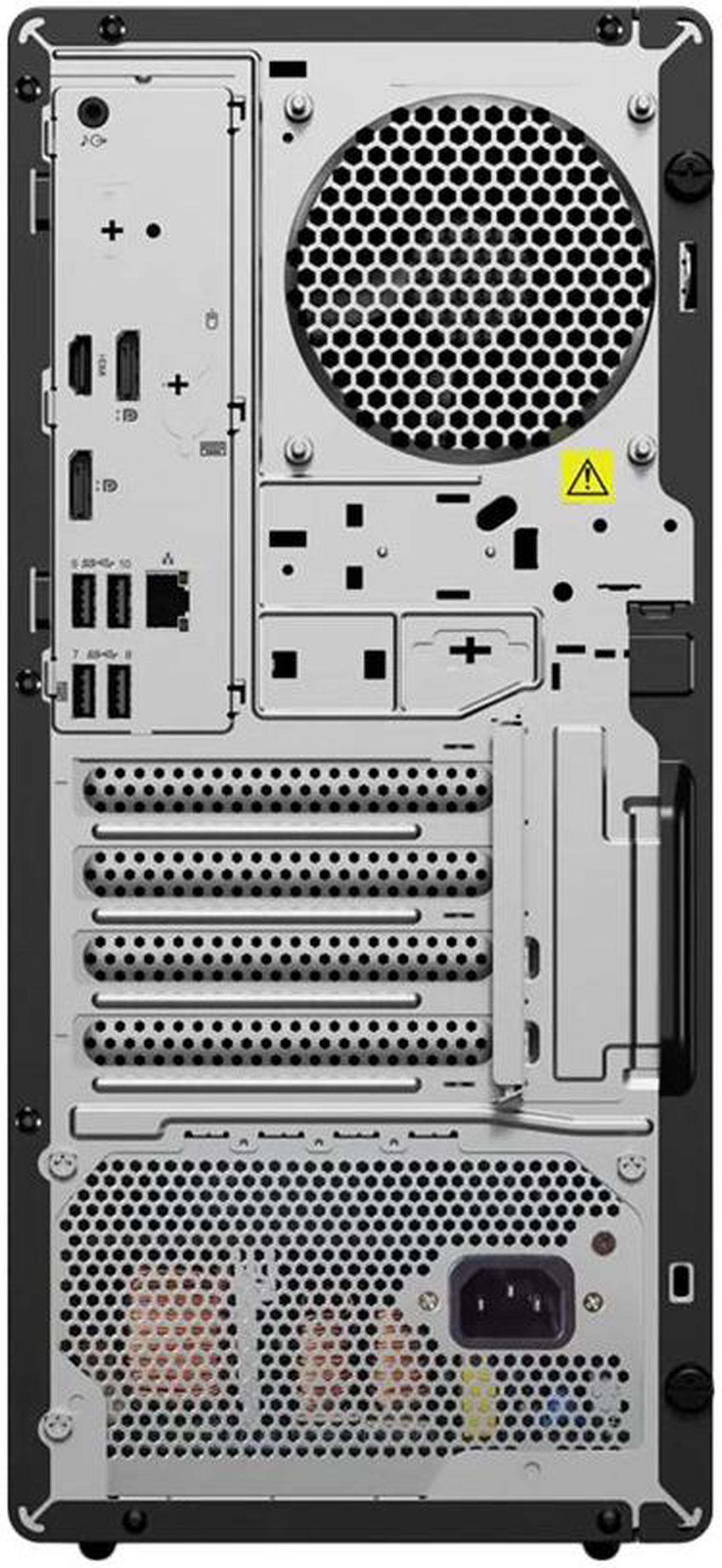 Alt view image 4 of 6 - Lenovo Desktop PC ThinkCentre M90t Intel Core i5 12th Gen 3 GHz 512 GB SSD Win 10 Pro 64-bit (includesLenovo Desktop PC ThinkCentre M90t Intel Core i5 12th Gen 3 GHz 512 GB SSD Win 10 Pro 64-bit (includes Win 11 Pro Lice Win 11 Pro License)
