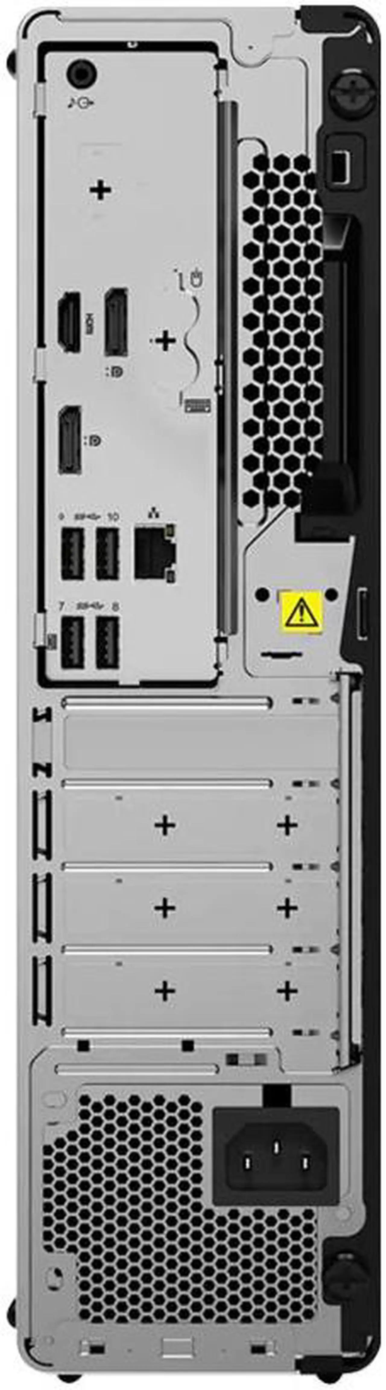 Alt view image 6 of 9 - Lenovo ThinkCentre M90s Gen 3 11TT - SFF - Core i5 12500 / 3 GHz - RAM 16 GB - SSD 512 GB - TCG Opal Encryption, NVMe, Performance - DVD-Writer - UHD Graphics 770 - GigE, Bluetooth 5.2