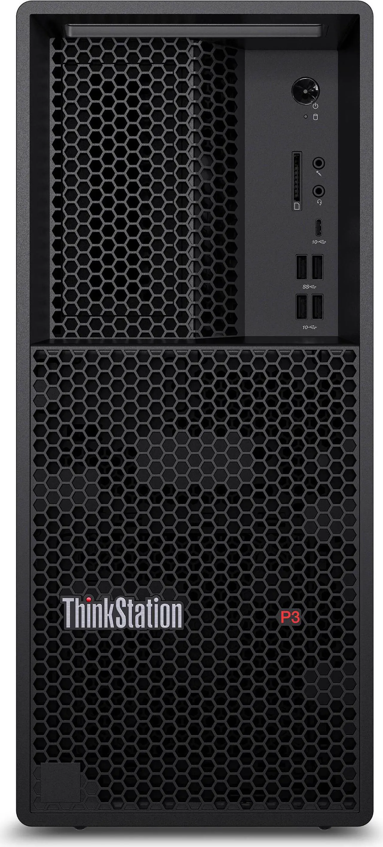Alt view image 3 of 14 - Lenovo ThinkStation P3 30GS002YUS Workstation - Intel Core i9 Tetracosa-core (24 Core) i9-13900 13th Gen 2 GHz - 32 GB DDR5 SDRAM RAM - 1 TB SSD - Tower