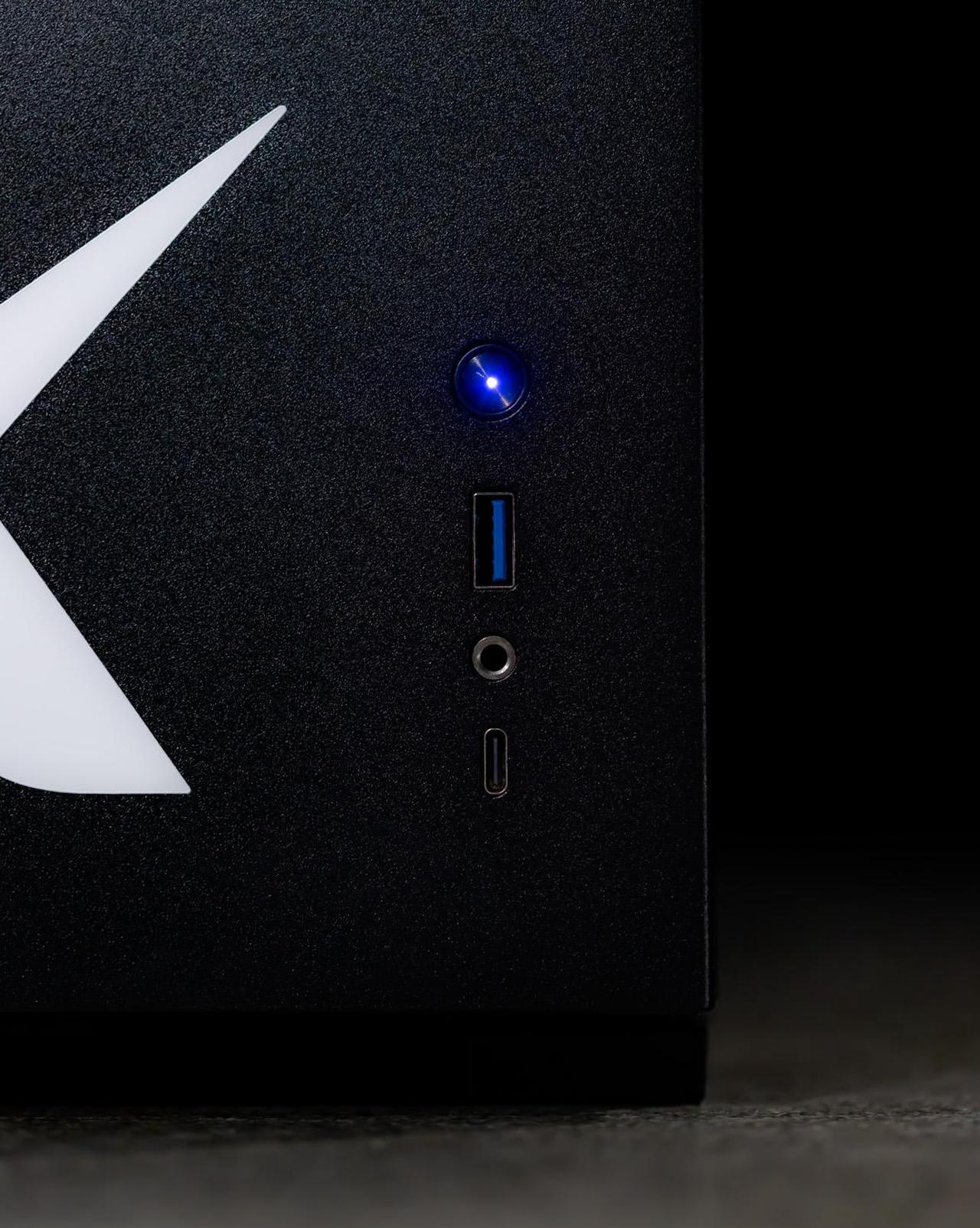 Alt view image 5 of 7 - Xidax X-2 Series Intel Core i5 14400F (up to 4.7GHz), Intel Arc B580 12GB, 1TB NVMe M.2 SSD, 16GB RAM, Fan Cooling, Window 11 Home Xen Black Gaming Desktop - Assembled & Serviced in Utah