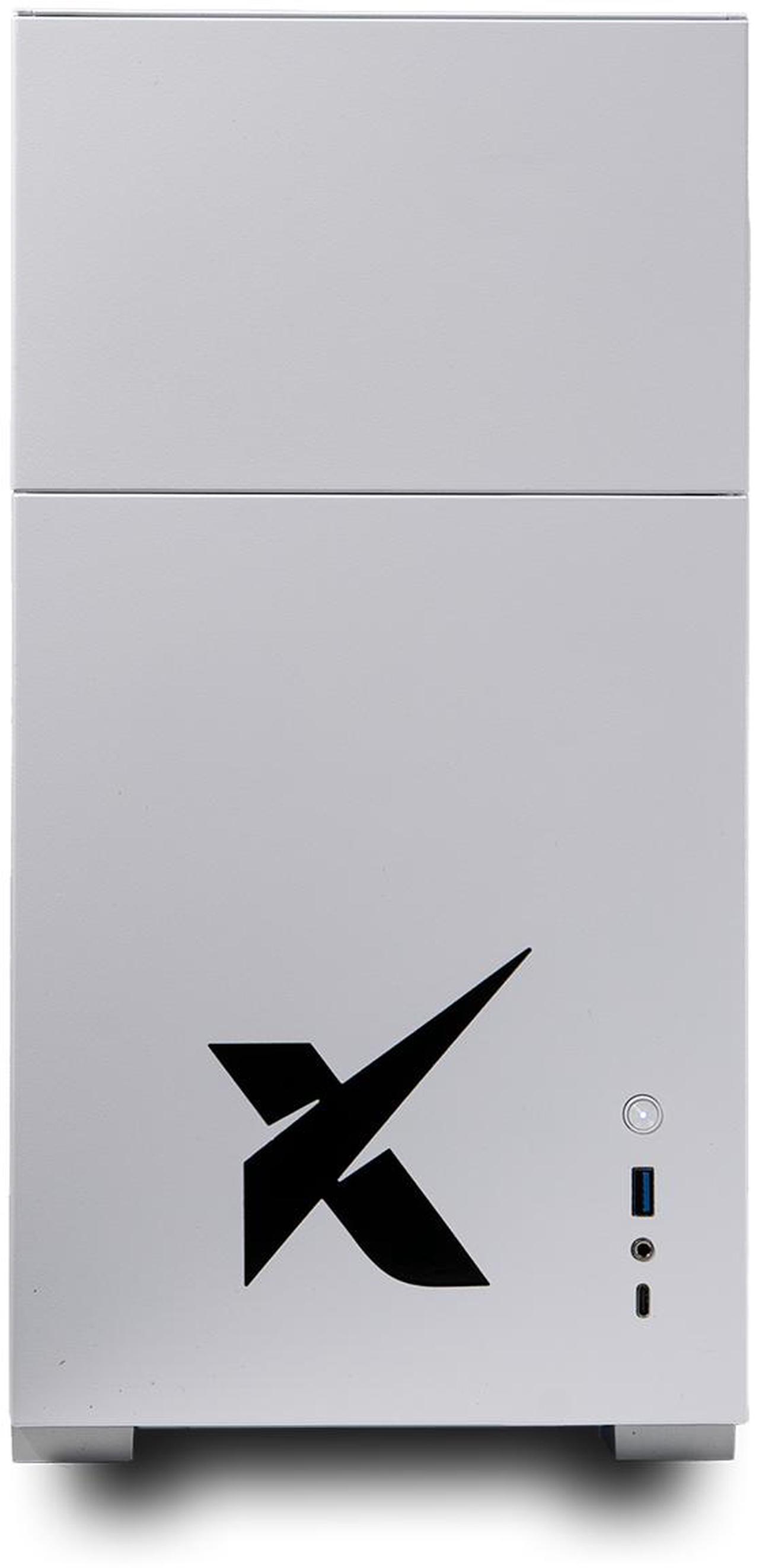 Alt view image 4 of 6 - Xidax X-6 Series AMD Ryzen 7 9800X3D (4.7GHz, up to 5.2GHz), NVIDIA GeForce RTX 5070 12GB, 2TB NVMe M.2 SSD, 32GB (2x16GB) RAM, Liquid cooling, Genuine Window 11 Home Xen White Gaming Desktop - Assembled & Serviced in Utah