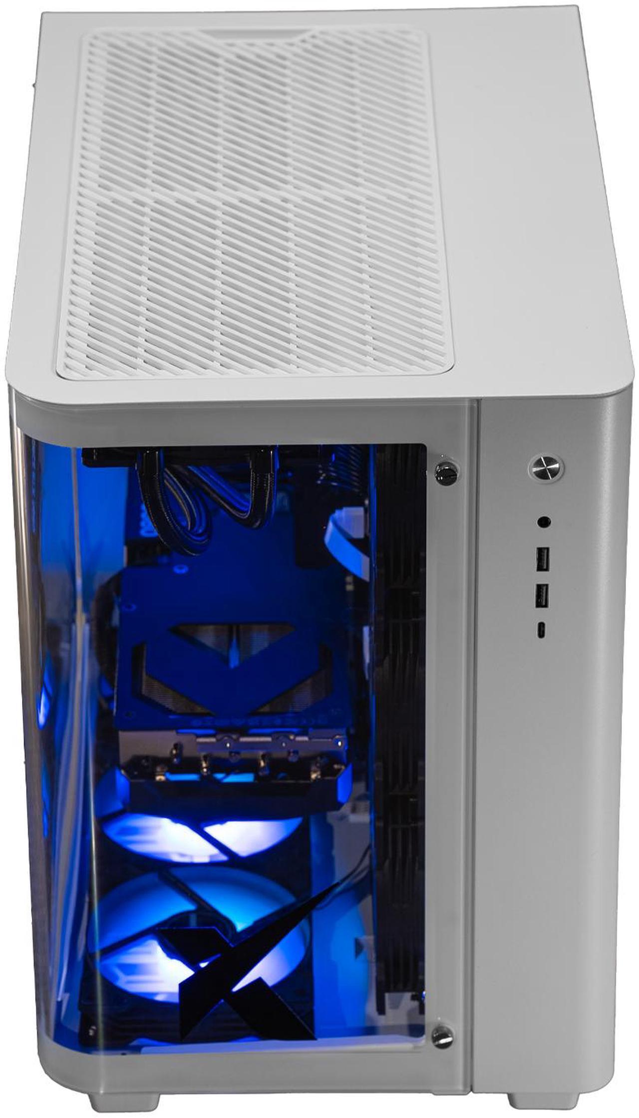 Alt view image 5 of 7 - Xidax X-6 Series AMD Ryzen 7 9800X3D (4.7GHz, up to 5.2GHz) , NVIDIA GeForce RTX 5070Ti 16GB, 2TB NVMe M.2 SSD, 32GB (2x16GB) RAM, Window 11 Home Onami White Gaming Desktop - Assembled & Serviced in Utah