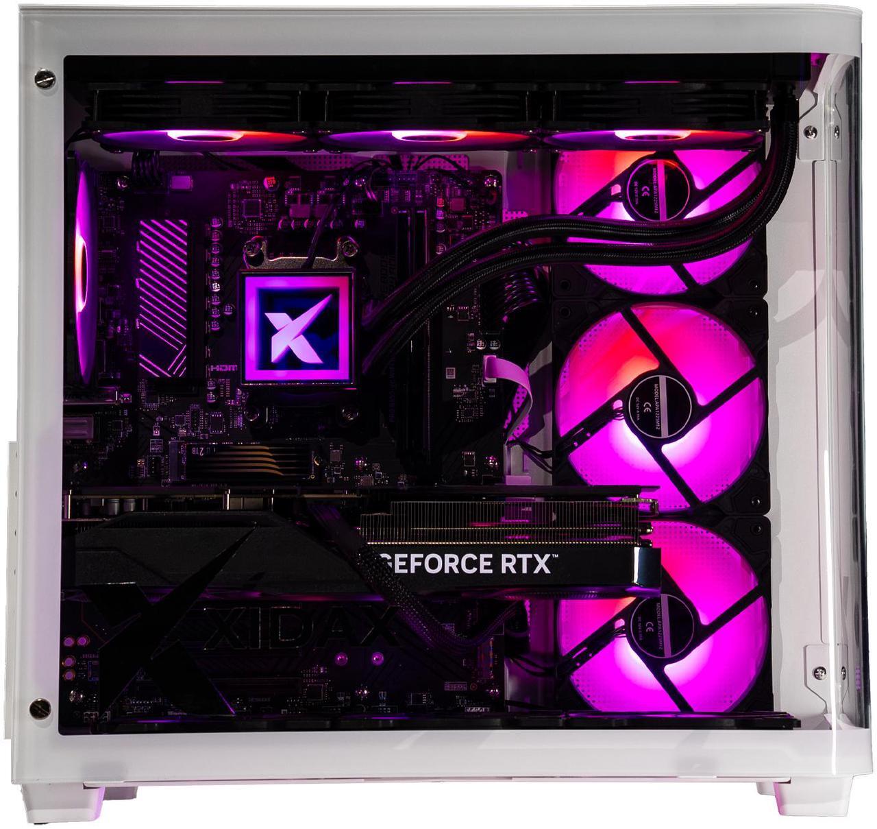 Alt view image 7 of 7 - Xidax X-6 Series AMD Ryzen 7 9800X3D (4.7GHz, up to 5.2GHz) , NVIDIA GeForce RTX 5070Ti 16GB, 2TB NVMe M.2 SSD, 32GB (2x16GB) RAM, Window 11 Home Onami White Gaming Desktop - Assembled & Serviced in Utah