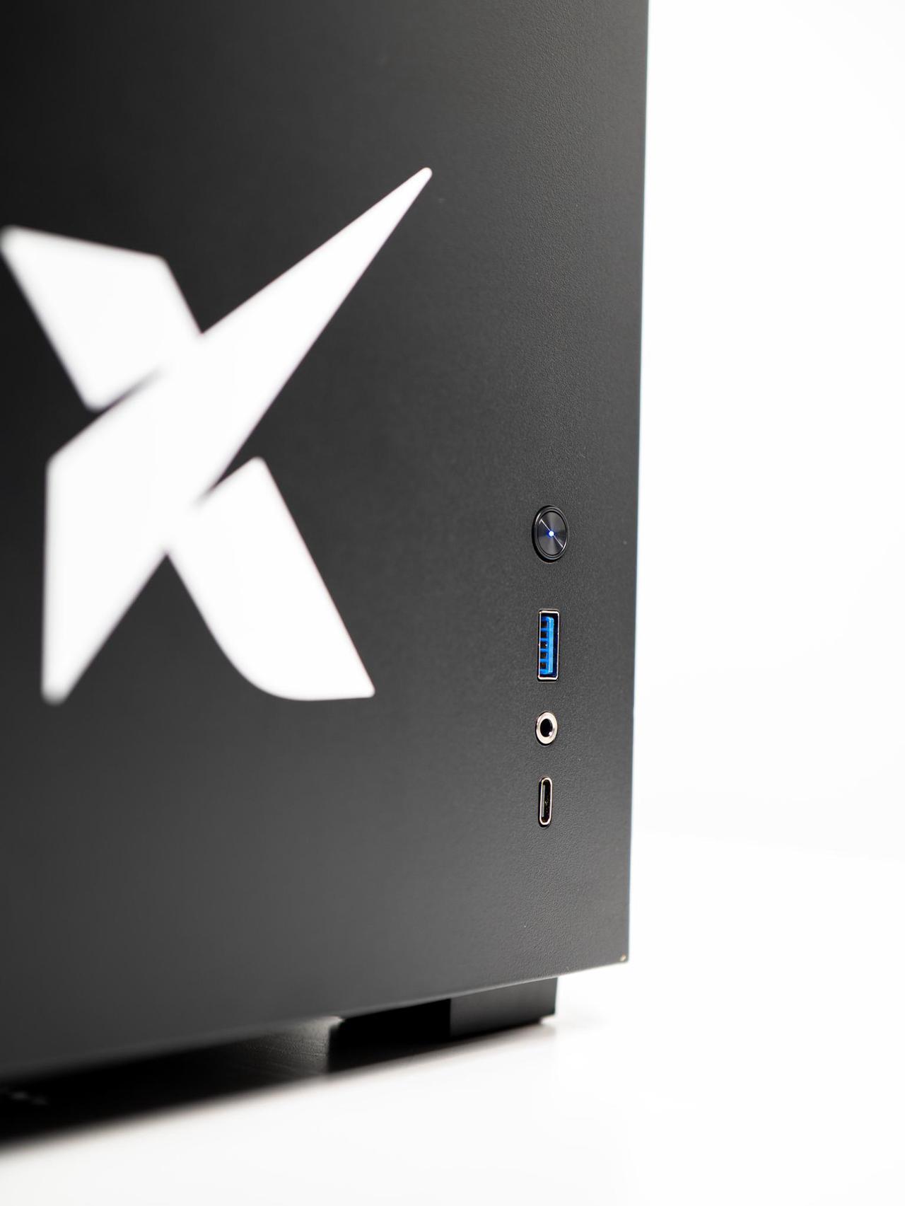 Alt view image 5 of 6 - Xidax X-6 Series AMD Ryzen 9 9900X3D (4.4GHz, up to 5.5GHz), AMD Radeon RX 9070XT 16GB, 2TB NVMe M.2 SSD, 32GB (2x16GB) RAM, Genuine Window 11 Home Xen LCD Black Gaming Desktop - Assembled & Serviced