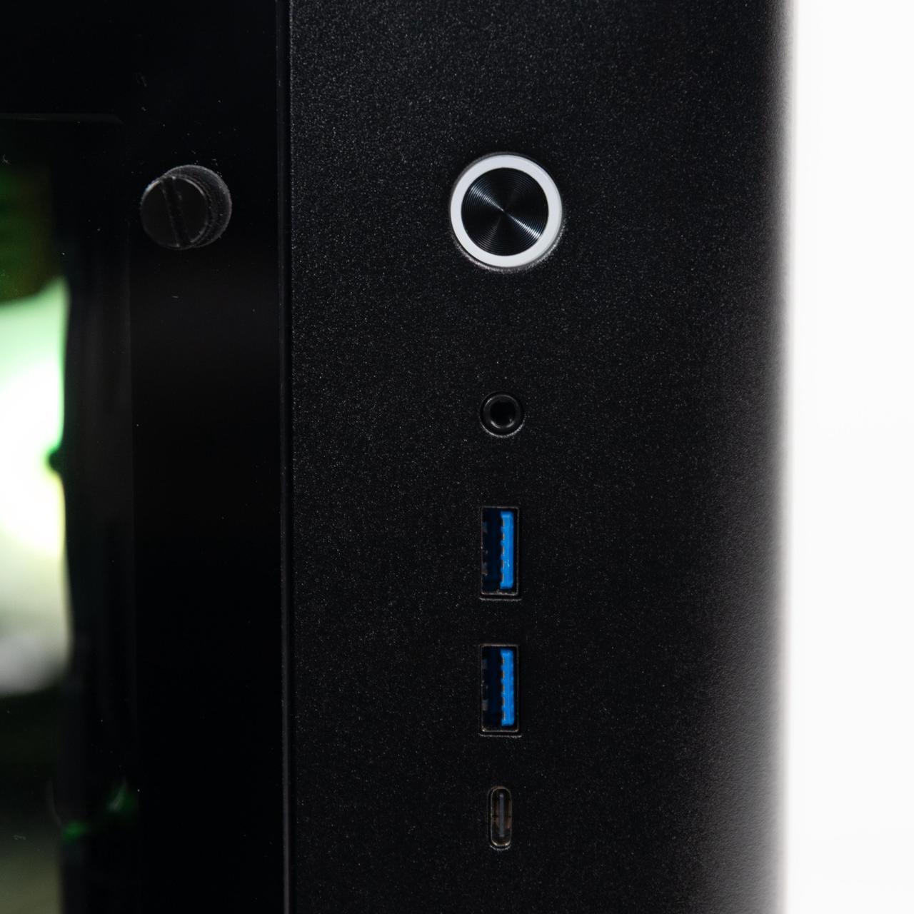 Alt view image 6 of 6 - Xidax X-6 Series AMD Ryzen 9 9800X3D (4.7Ghz, up to 5.2Ghz), AMD Radeon RX 9070XT 16GB, 2TB NVMe M.2 SSD, 32GB (2x16GB) RAM, Genuine Window 11 Home Onami Black Gaming Desktop - Assembled & Serviced