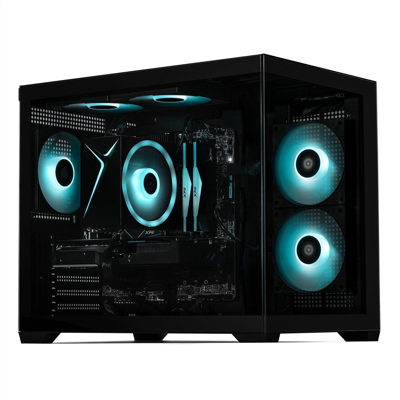 Alt view image 2 of 7 - STORMCRAFT Gaming PC SIRIUS Intel Core i5-14400F NVIDIA GeForce RTX 5070- AI Powered 32GB (16Gx2) DDR5 RGB 6000MHz 2TB NVMe SSD 650W PSU Windows 11 Home - SI1440FCC-570N1