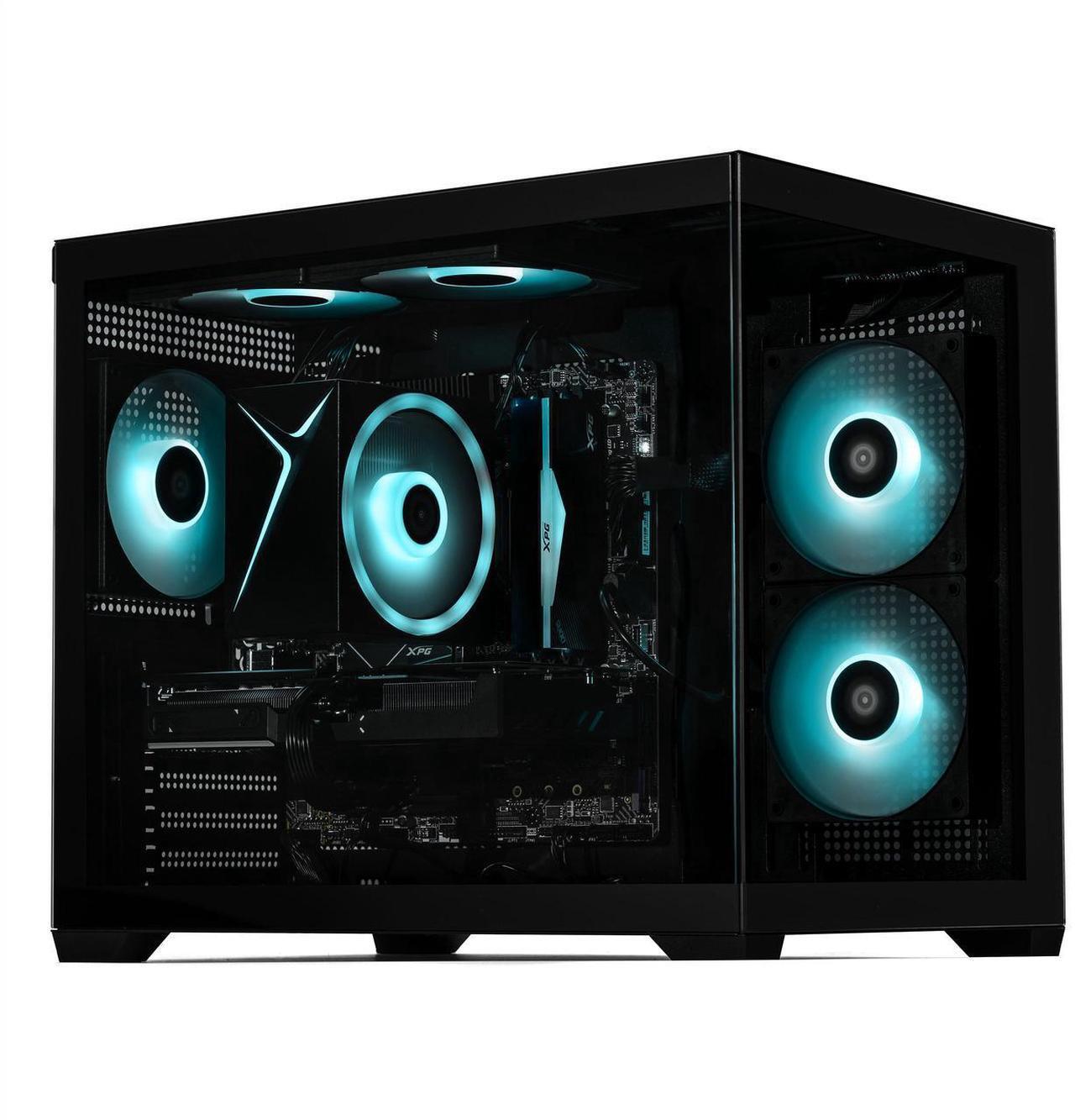 Alt view image 3 of 7 - STORMCRAFT Gaming PC SIRIUS Intel Core i5-14400F Intel Arc B580 12GB OC ASROCK – AI Powered 16GB DDR5 RGB 6000MHz 1TB NVMe SSD 650W PSU Windows 11 Home - SI1440FBB-B58N1
