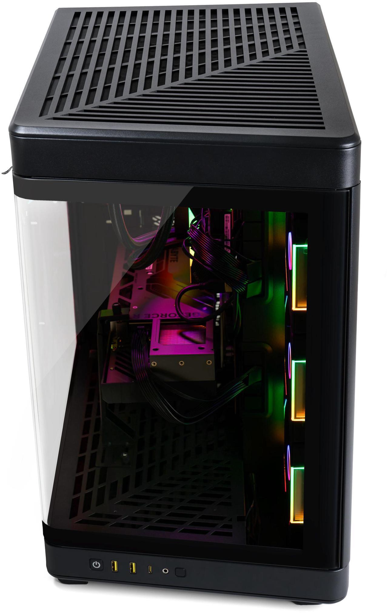 Alt view image 5 of 8 - STORMCRAFT Gaming PC WIZARD AMD Ryzen 7 9800X3D NVIDIA GeForce RTX 5090 – AI Powered 32GB DDR5 6000MHz RGB 2TB SSD 360mm AIO Liquid Cooling Windows 11 Home - WI980XDCC-590N1