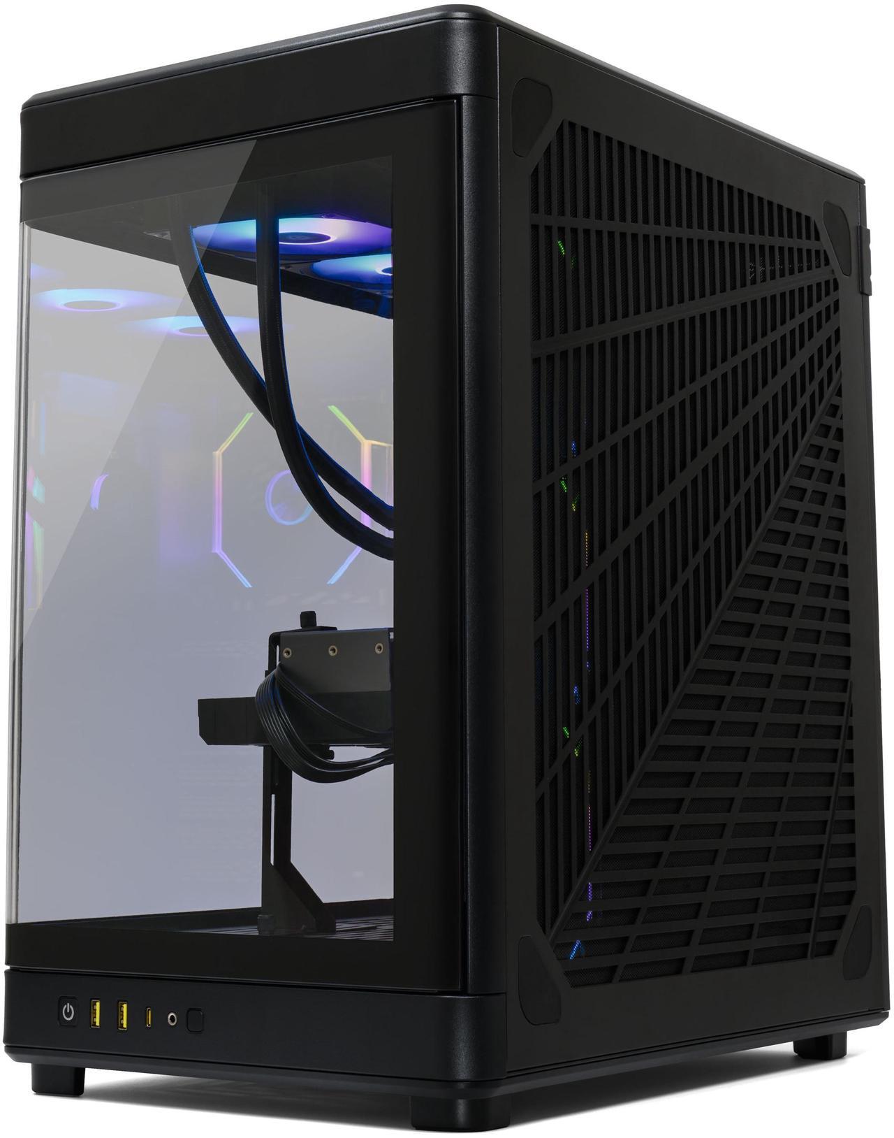 Alt view image 6 of 8 - STORMCRAFT Gaming PC WIZARD AMD Ryzen 7 9800X3D NVIDIA GeForce RTX 5090 – AI Powered 32GB DDR5 6000MHz RGB 2TB SSD 360mm AIO Liquid Cooling Windows 11 Home - WI980XDCC-590N1