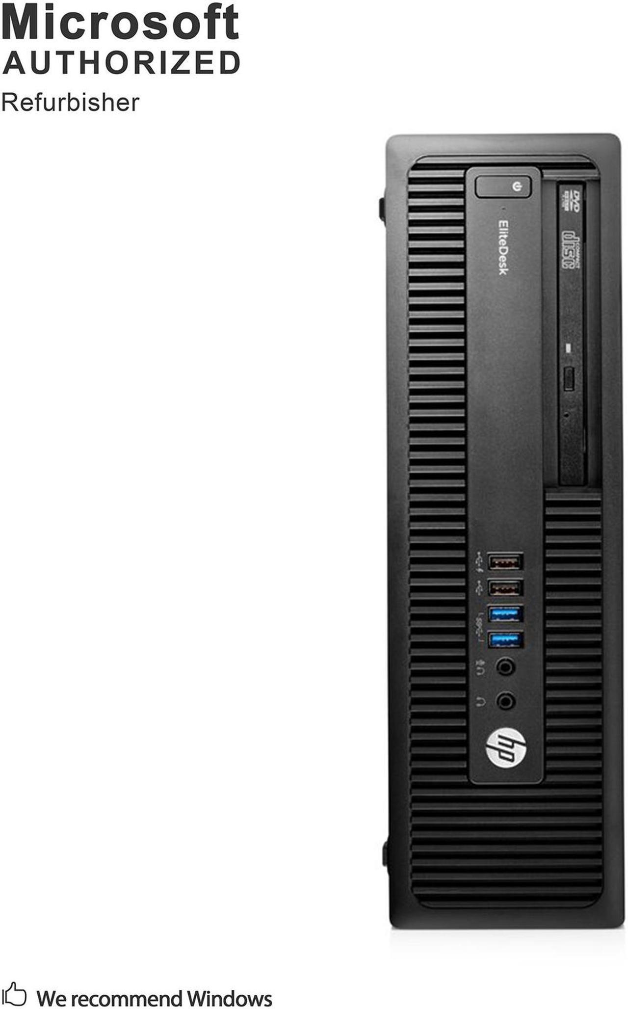 Alt view image 2 of 6 - HP Business Desktop EliteDesk 800 G2-SFF Intel Core i7 6th Gen 6700 (3.40GHz) 16GB DDR4 512 GB SSD WIFI No ODD Intel HD Graphics 530 Windows 10 Pro 64-bit