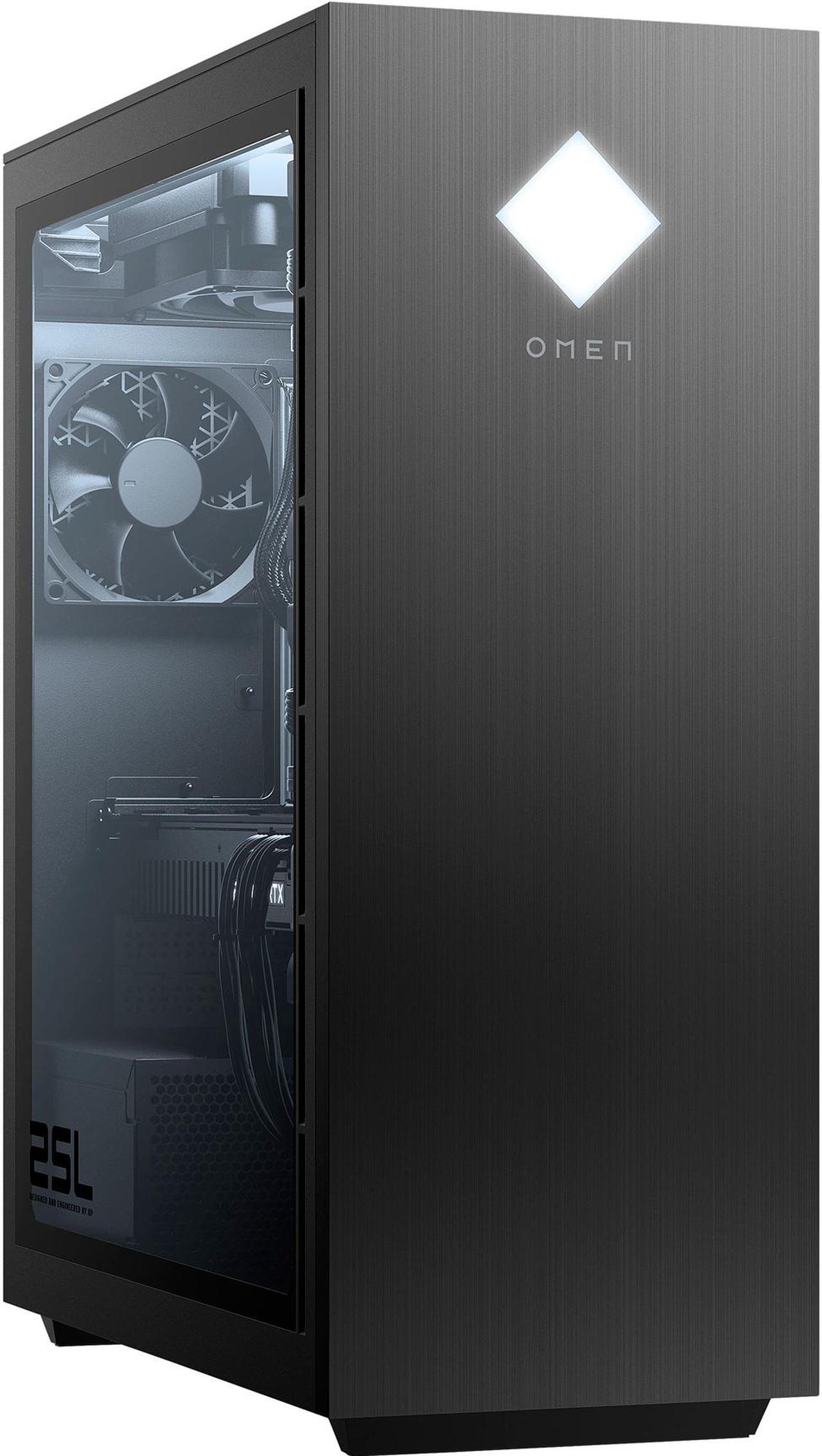 Main image of HP Gaming Desktop OMEN GT12-0024 Intel Core i5-10400 8GB DDR4 512 GB NVMe SSD GeForce GTX 1660 SUPER Windows 10 Home 64-bit