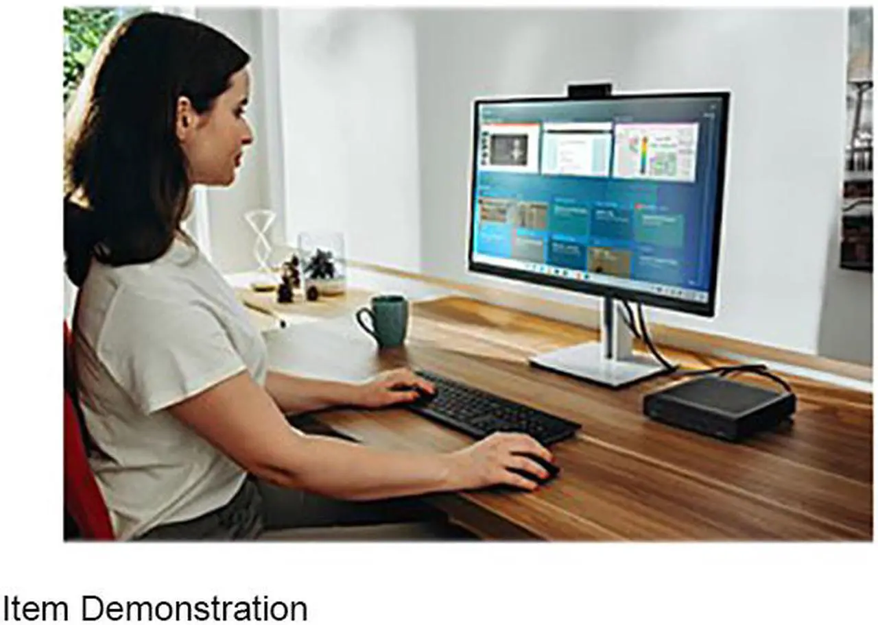 Alt view image 6 of 6 - HP Business Desktop EliteDesk 800 G6 61B59UT#ABA Intel Core i5-10500T 8GB DDR4 256GB PCIe SSD Intel UHD Graphics 630 Windows 11 Pro 64-bit