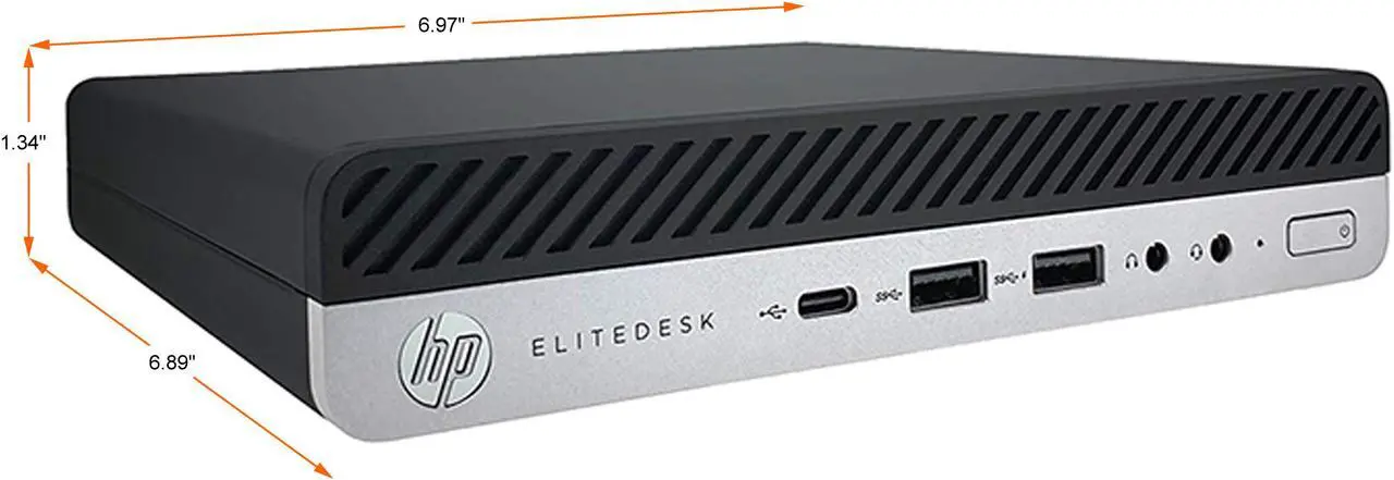 Alt view image 3 of 4 - HP Business Desktop EliteDesk 800 G5-MINI Intel Core i5-9500T 16GB DDR4 500 GB M.2 NVMe SSD Intel UHD Graphics 630 Windows 11 Pro 64-bit