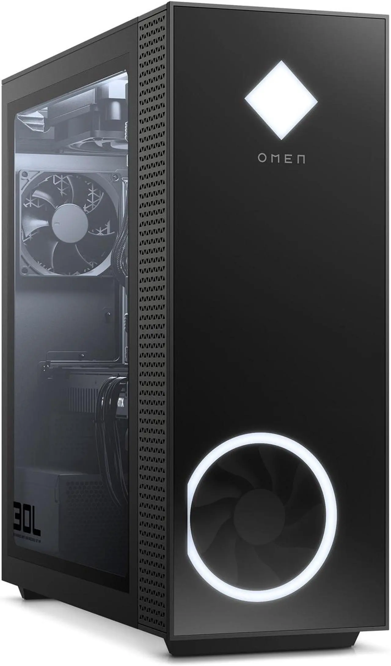 Main image of HP Gaming Desktop OMEN GT13-1139 Intel Core i7-11700KF 32GB DDR4 1TB PCIe SSD NVIDIA GeForce RTX 3080 with LHR Windows 11 Home 64-bit