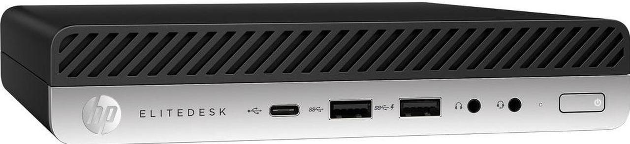 HP EliteDesk 800 G4 Mini Desktop Intel Core i5 8th Gen 8500T (2.10GHz) 16GB DDR4 256GB SSD Windows 10 Pro 64-bit