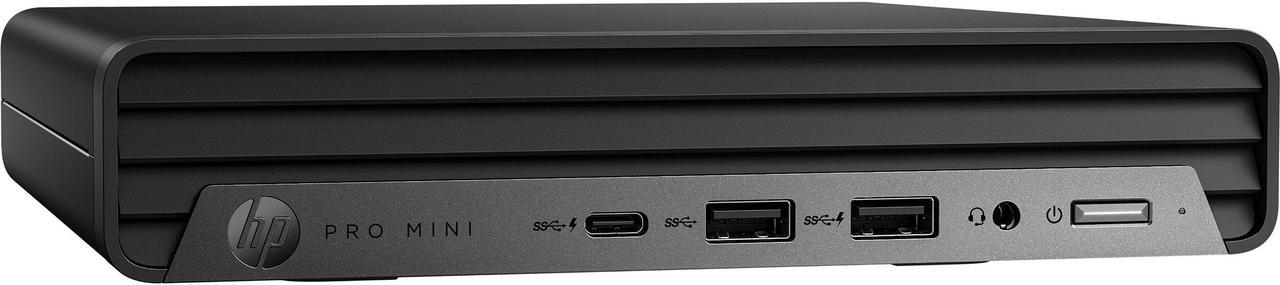 Main image of HP Pro Mini 400 G9 Desktop Computer - Intel Core i3 13th Gen i3-13100T Quad-core (4 Core) - 8 GB RAM DDR4 SDRAM - 256 GB M.2 PCI Express NVMe SSD - Mini PC - Intel Q670 Chip - Windows 11 Pro