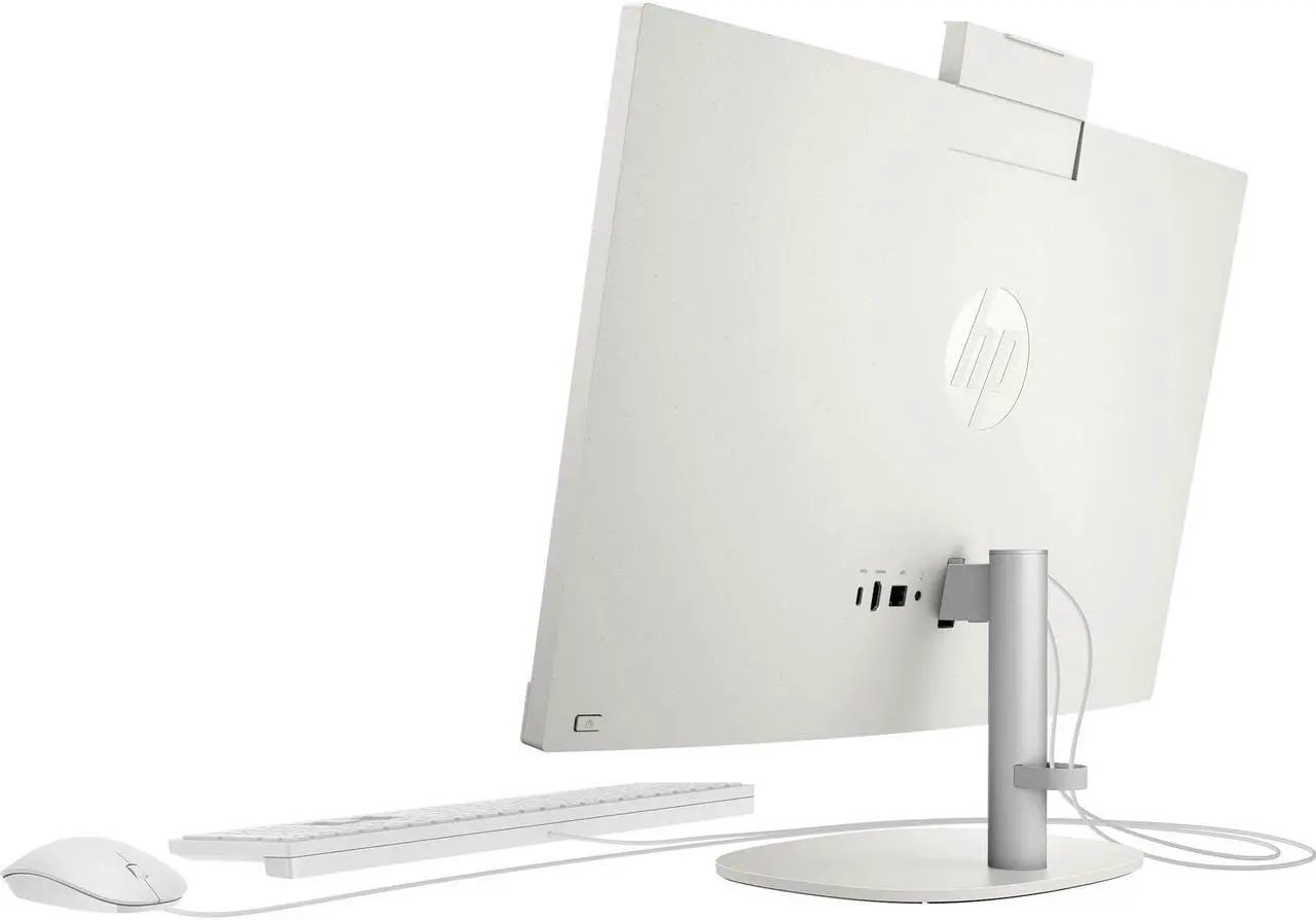Alt view image 4 of 4 - HP All-in-One Computer 27-cr0016 AMD Ryzen 5 7520U 8 GB LPDDR5 512GB PCIe SSD 27" Windows 11 Home 64-bit
