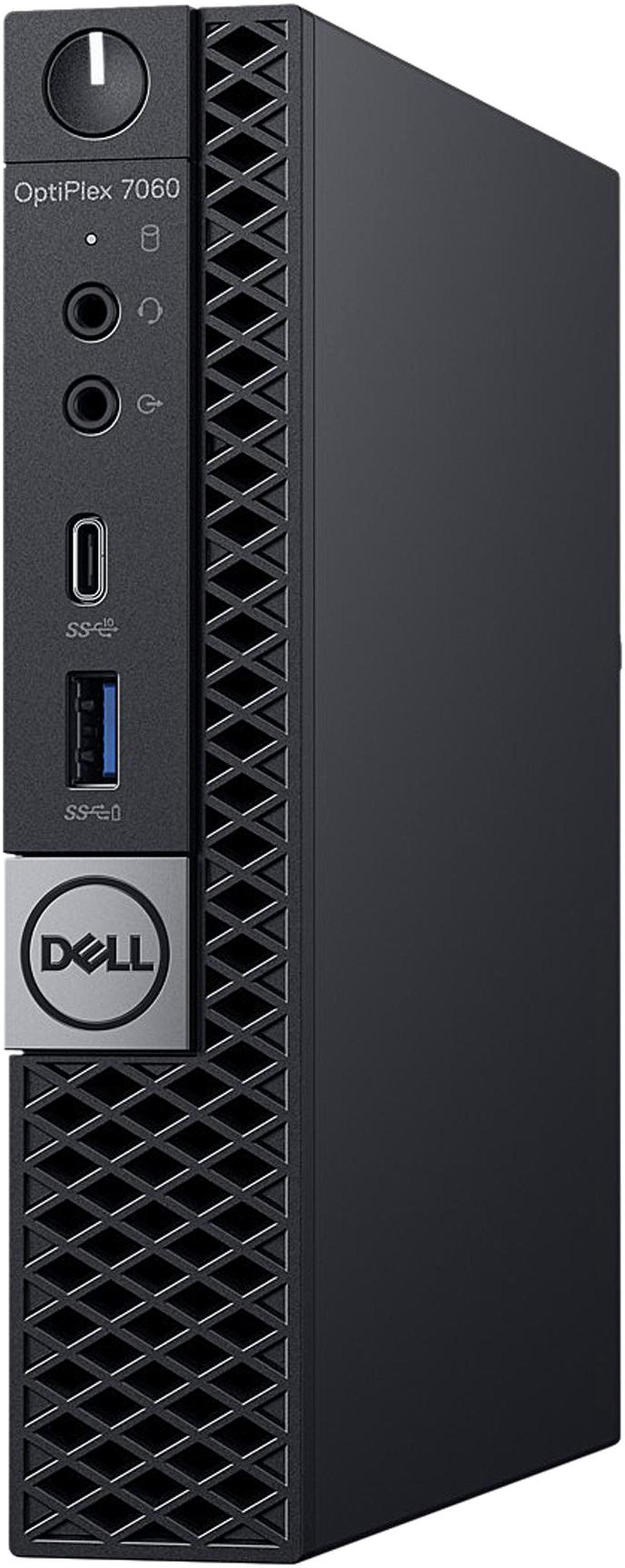 DELL Desktop Computer Grade A OptiPlex 7060 Intel Core i7-8700T 16GB DDR4 512 GB SSD Intel UHD Graphics 630 Windows 10 Pro 64-Bit