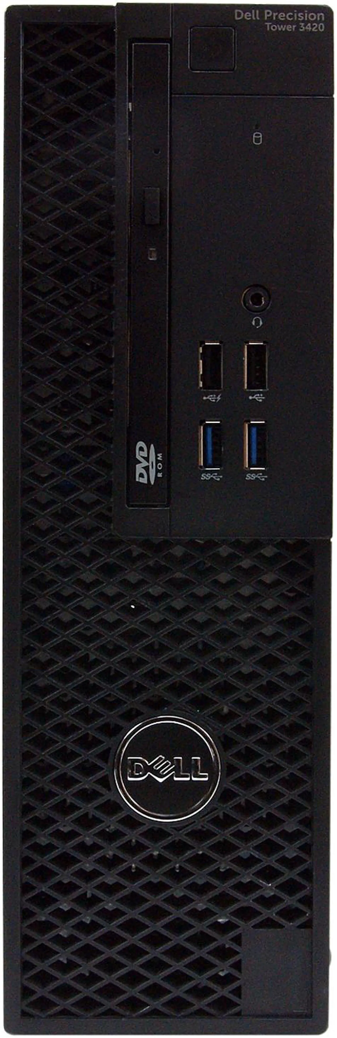 Alt view image 3 of 4 - DELL Desktop Computer Precision 3420-SFF Intel Core i7-6700 16 GB 512GB SSD Intel HD Graphics 530 Windows 10 Pro 64-bit