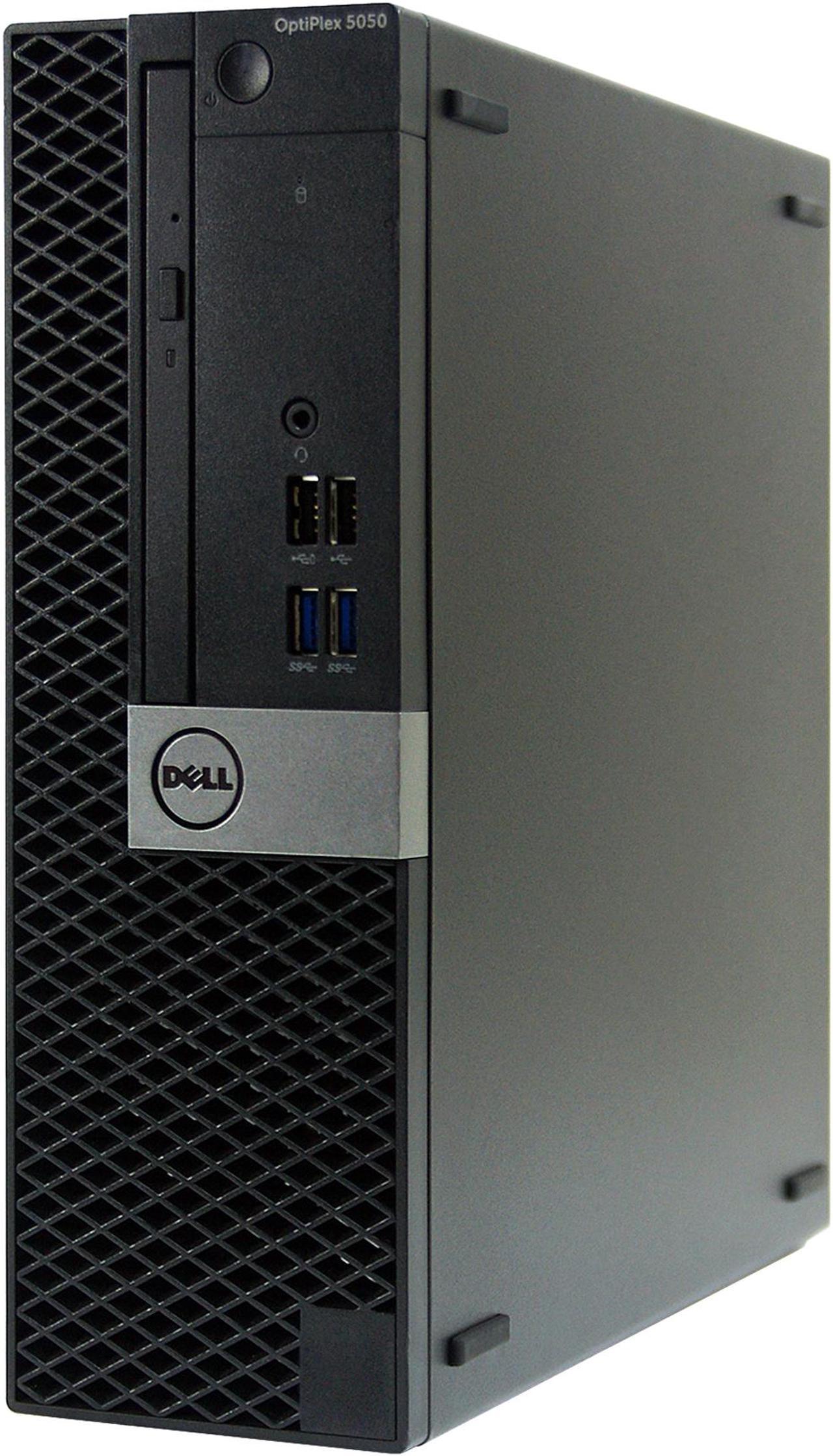 DELL Desktop Computer OptiPlex 5050-SFF Intel Core i5-7500 8GB DDR4 256 GB SSD Intel HD Graphics 630 Windows 10 Pro 64-bit