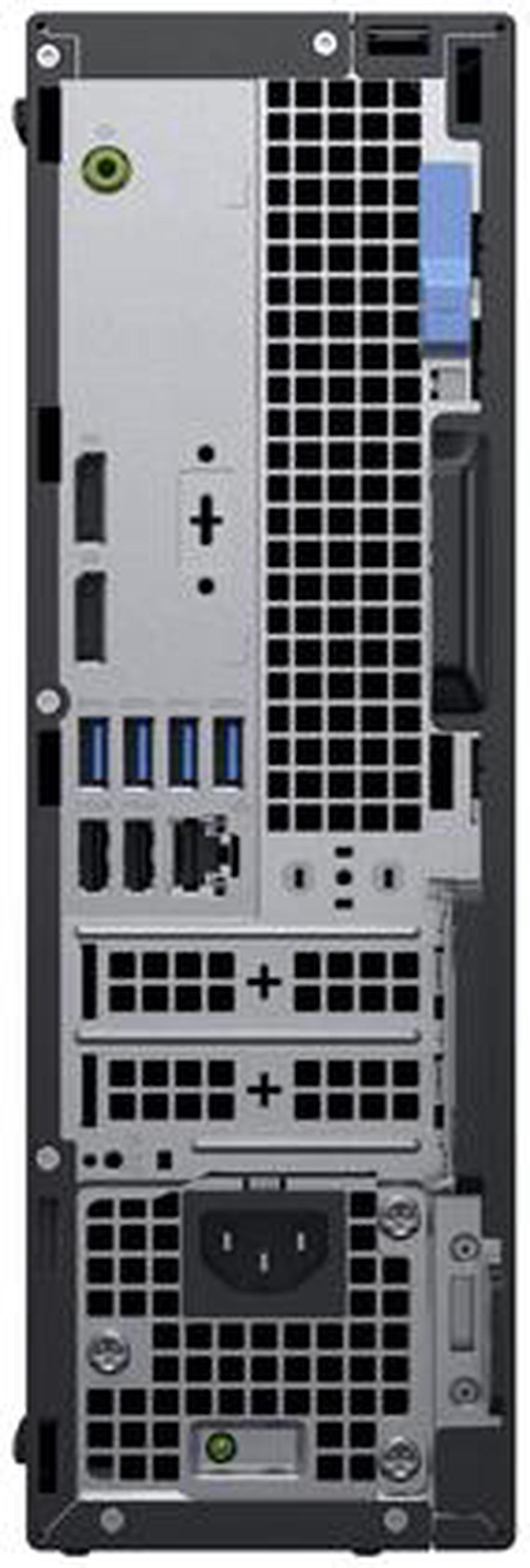 Alt view image 2 of 2 - DELL Business Desktop OptiPlex 7070-SFF Intel Core i5-9500 16GB DDR4 256GB PCIe SSD Intel UHD Graphics 630 Windows 10 Pro 64-bit