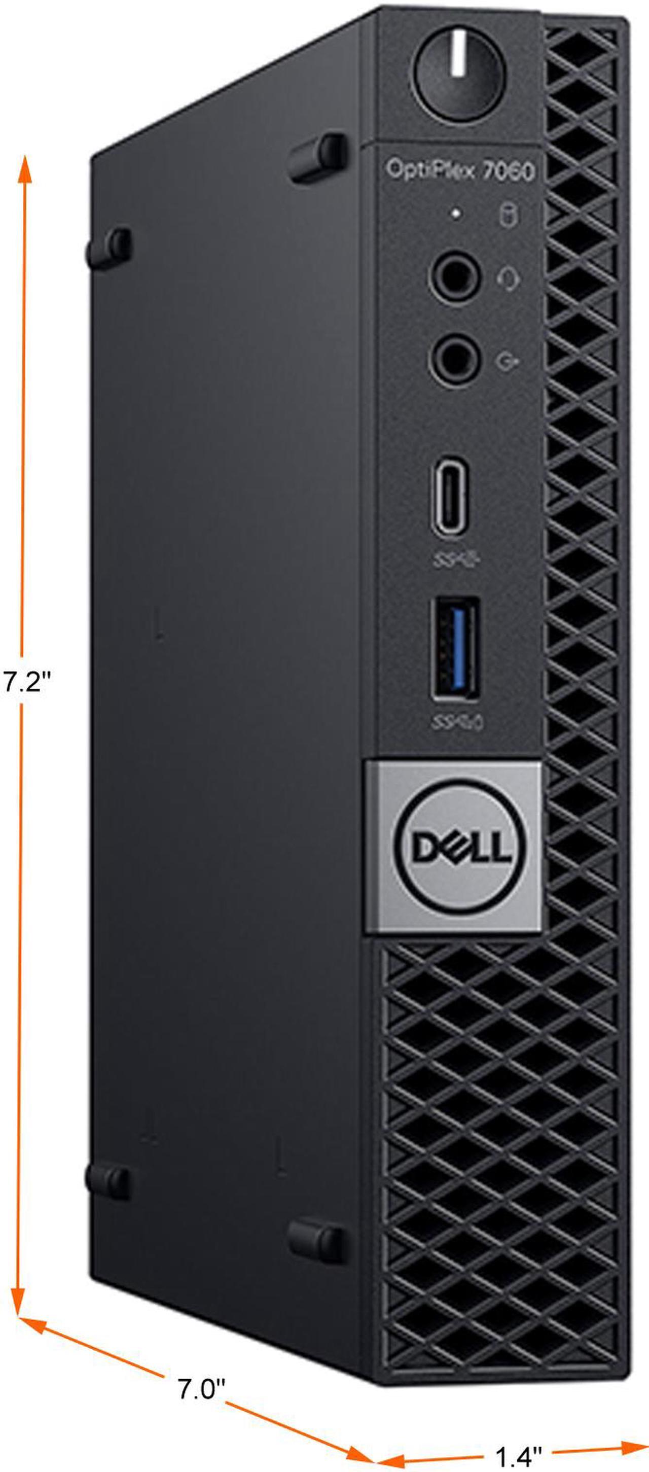 Alt view image 2 of 4 - DELL Business Desktop OptiPlex 7060-MICRO Intel Core i5-8500T 8GB DDR4 256GB SSD Intel UHD Graphics 630 Windows 11 Pro 64-bit