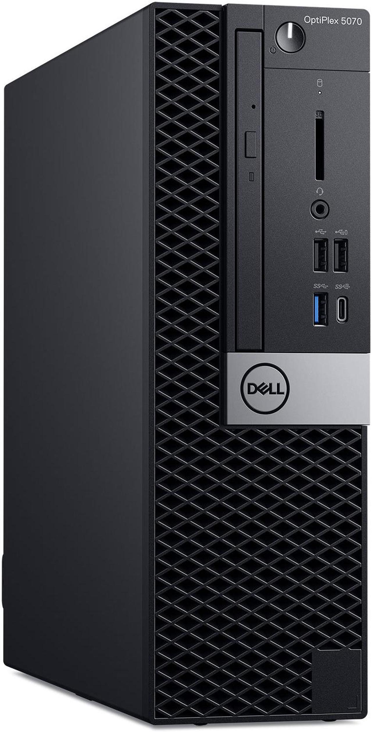 DELL Business Desktop OptiPlex 5070-SFF Intel Core i7-9700 16GB DDR4 256 GB PCIe SSD Intel UHD Graphics 630 Windows 11 Pro 64-bit