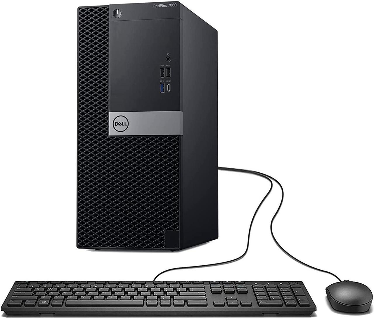 DELL Business Desktop OptiPlex 7060-T Intel Core i5-8500 16GB DDR4 256 GB SSD Intel UHD Graphics 630 Windows 11 Pro 64-bit