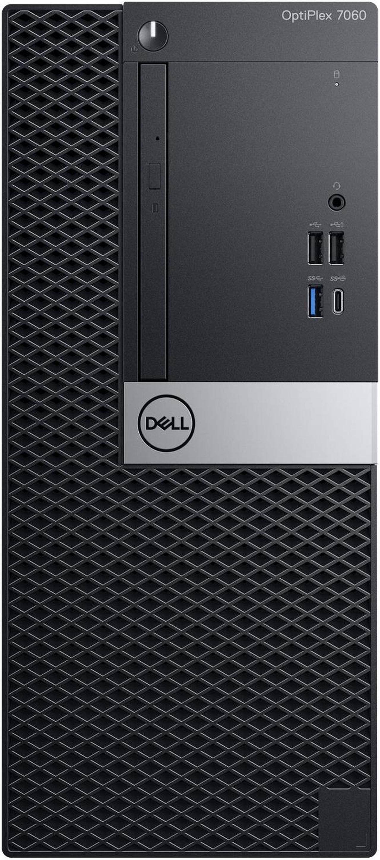 DELL Business Desktop OptiPlex 7060-T Intel Core i7-8700 16GB DDR4 512 GB M.2 NVMe SSD Intel UHD Graphics 630 Windows 11 Pro 64-bit